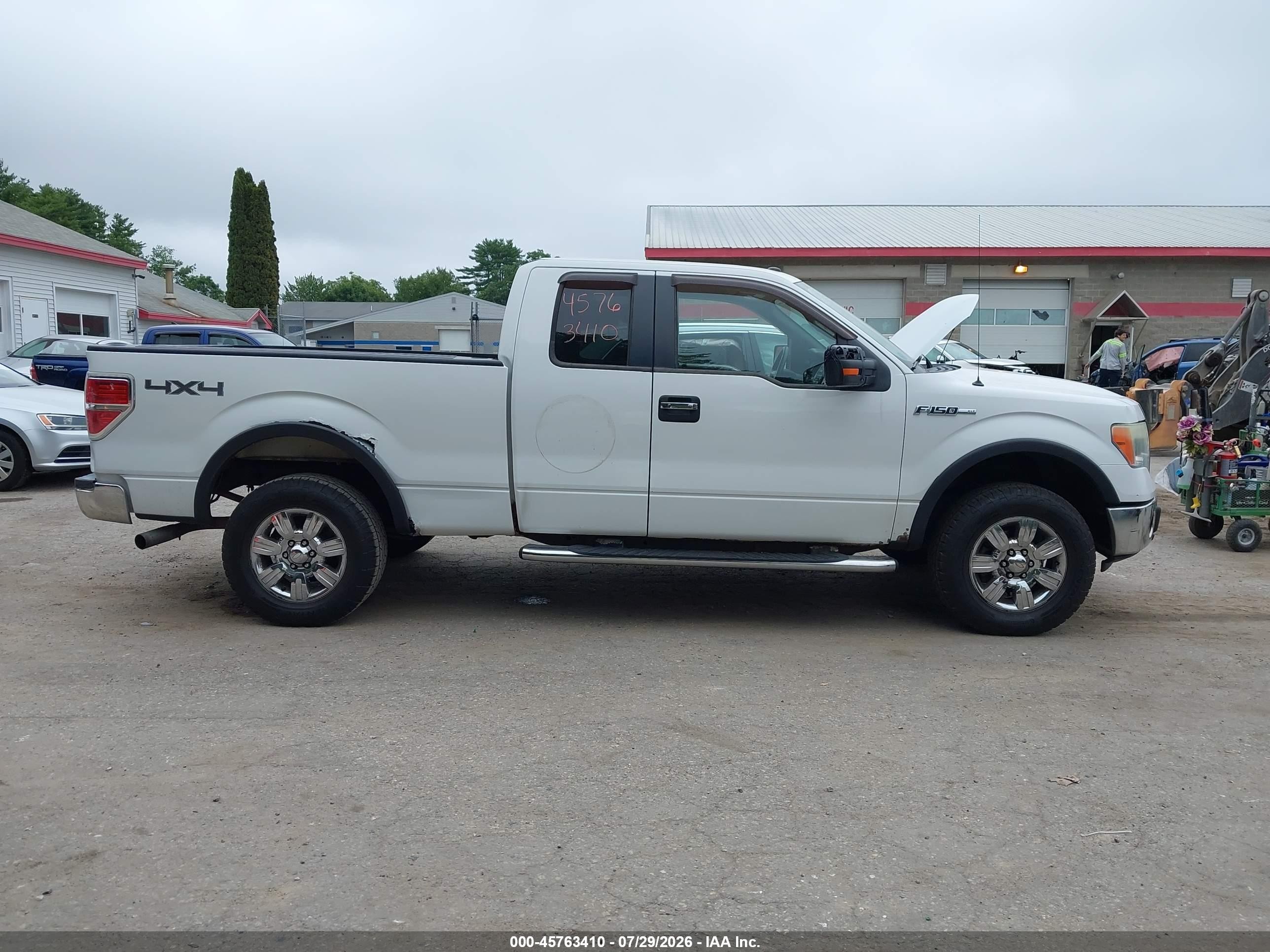 2009 Ford F-150 Stx/xl/xlt White vin: 1FTRX14809FA47628