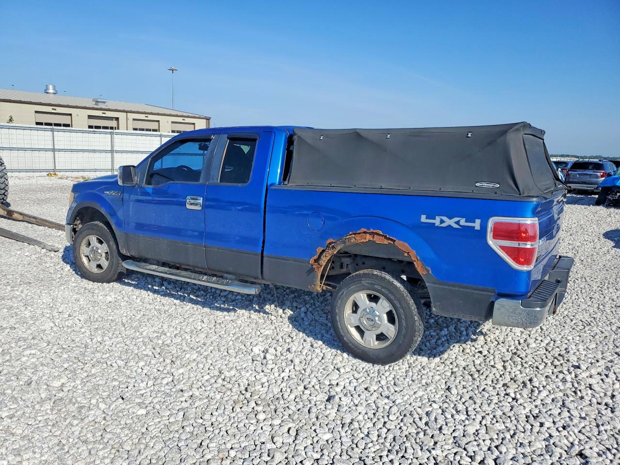 2009 Ford F150 Super Cab Blue vin: 1FTRX14819KB44392