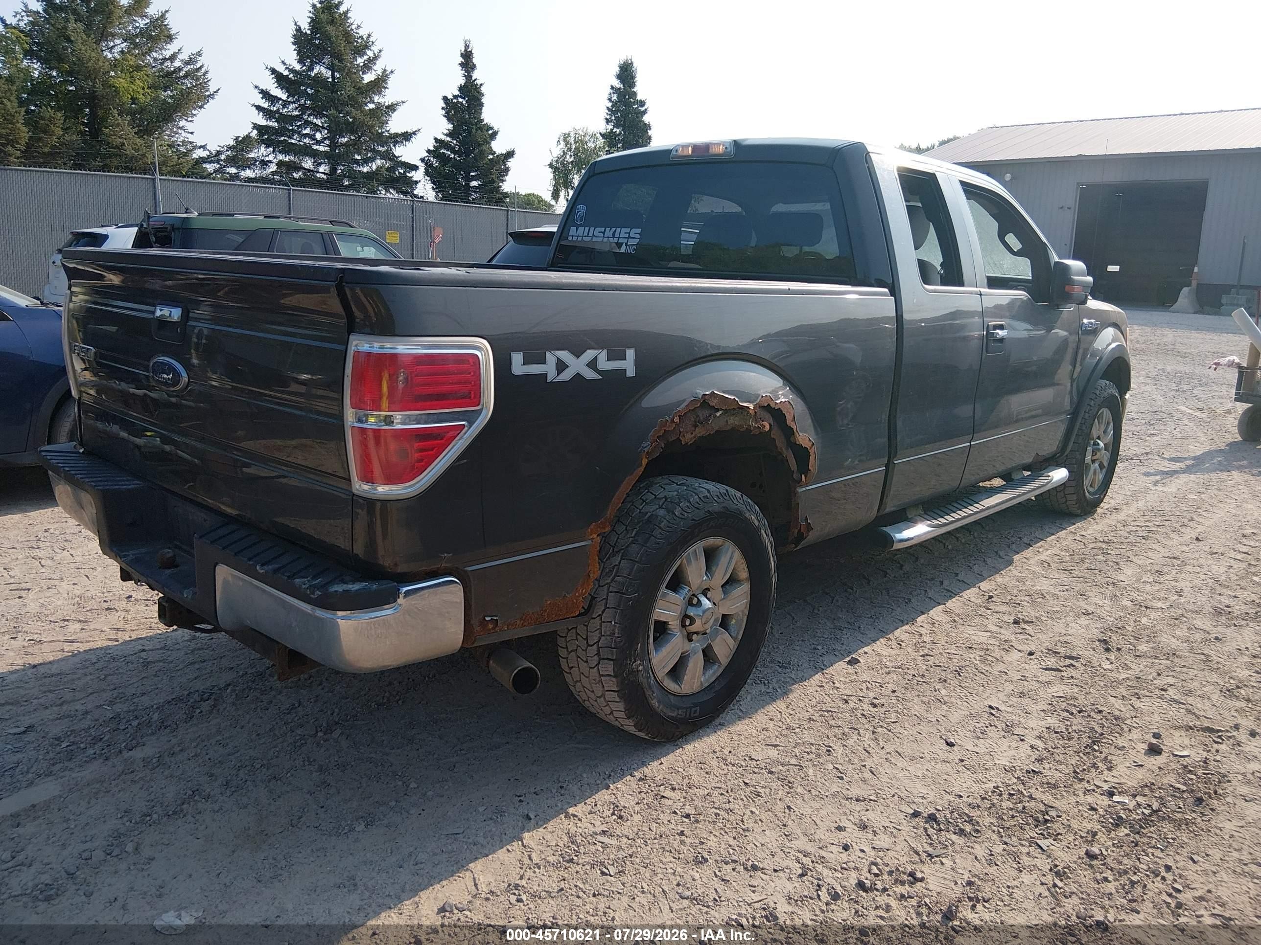 2009 Ford F-150 Xlt Серый vin: 1FTRX14839KC40007