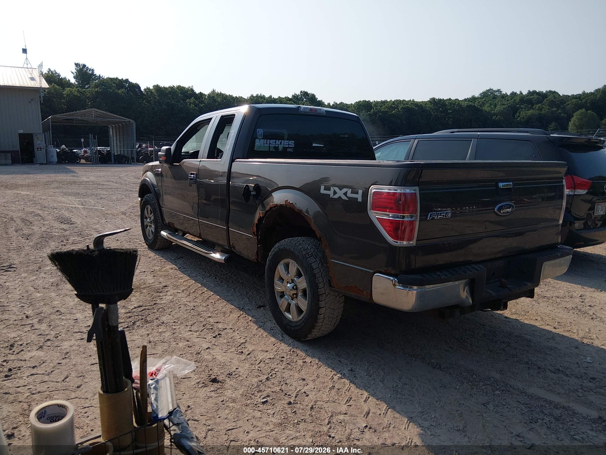 2009 Ford F-150 Xlt Серый vin: 1FTRX14839KC40007