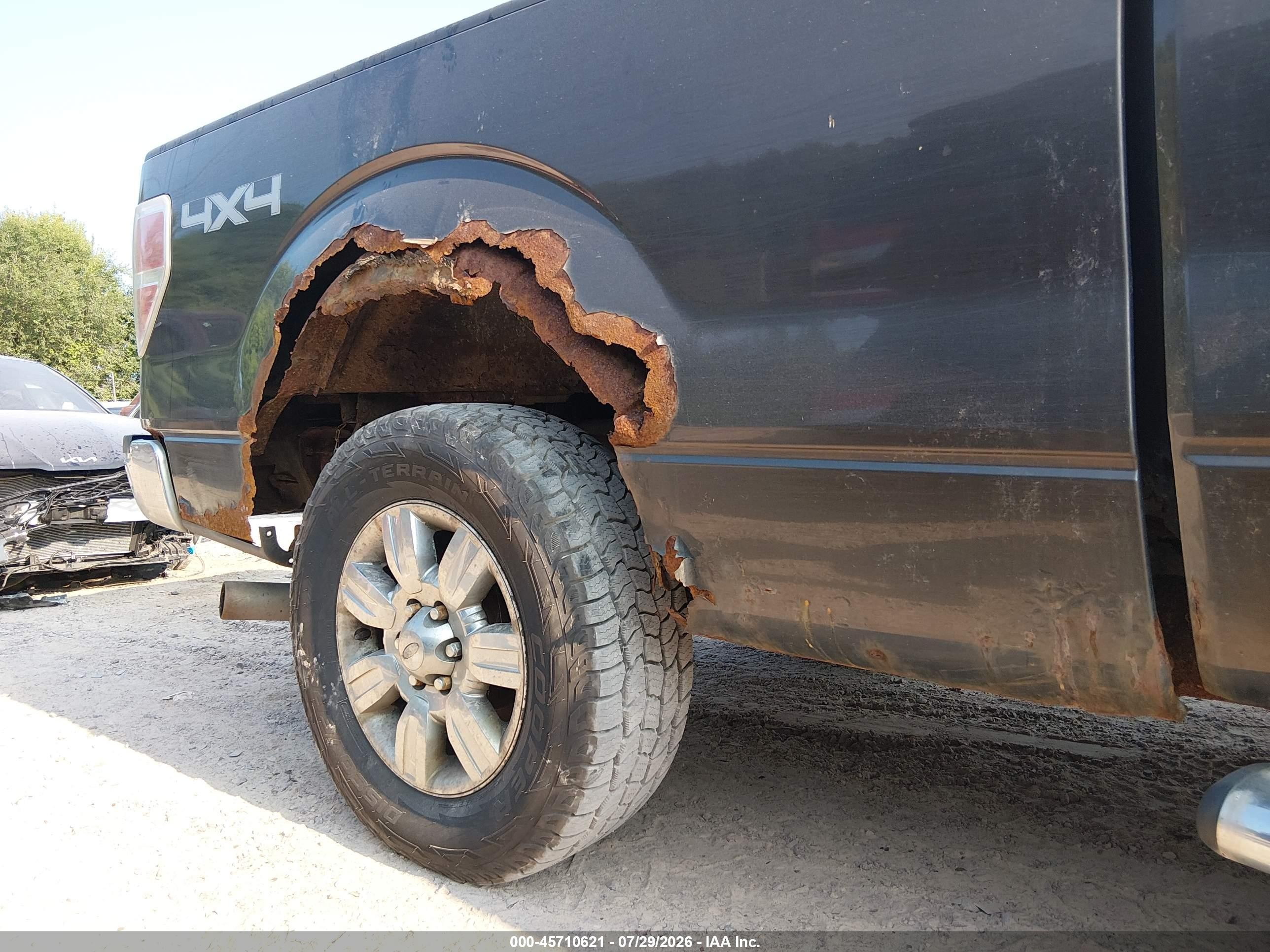 2009 Ford F-150 Xlt Серый vin: 1FTRX14839KC40007
