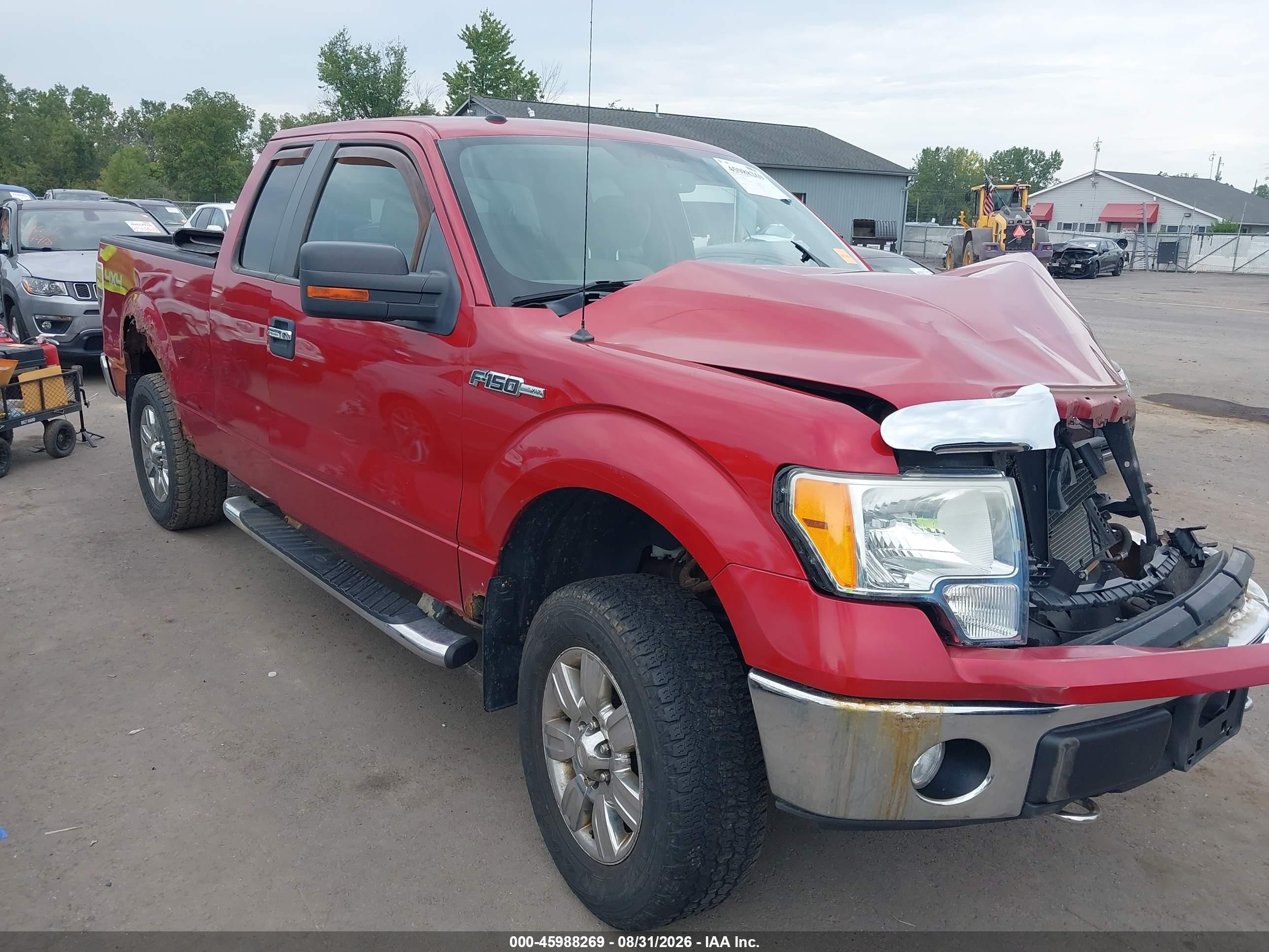 2009 Ford F-150 Stx/xl/xlt Red vin: 1FTRX14859FA84738