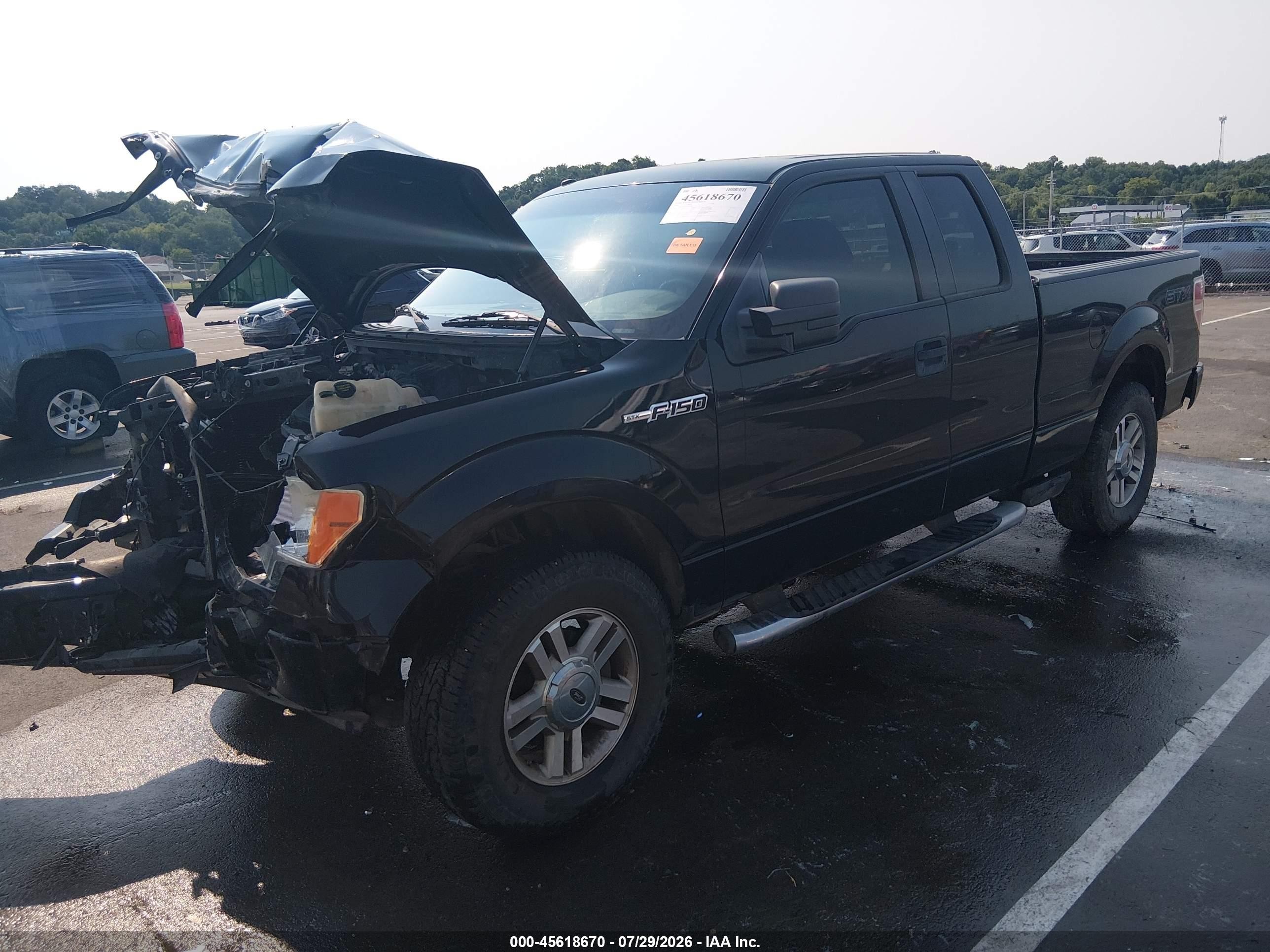 2009 Ford F-150 Stx/xl/xlt Black vin: 1FTRX14859KB59638