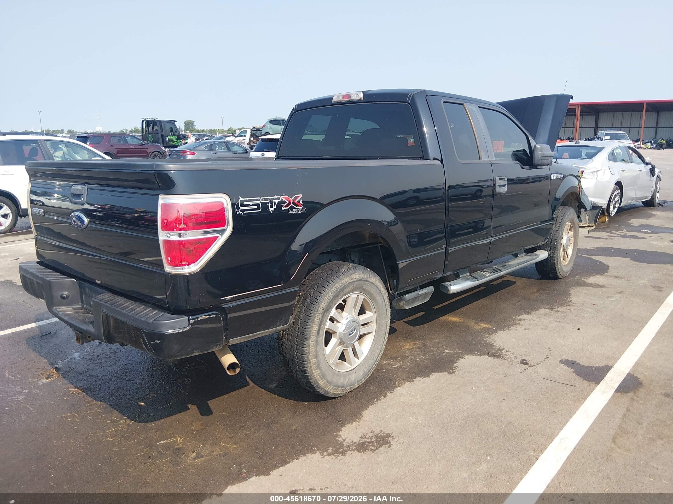 2009 Ford F-150 Stx/xl/xlt Black vin: 1FTRX14859KB59638