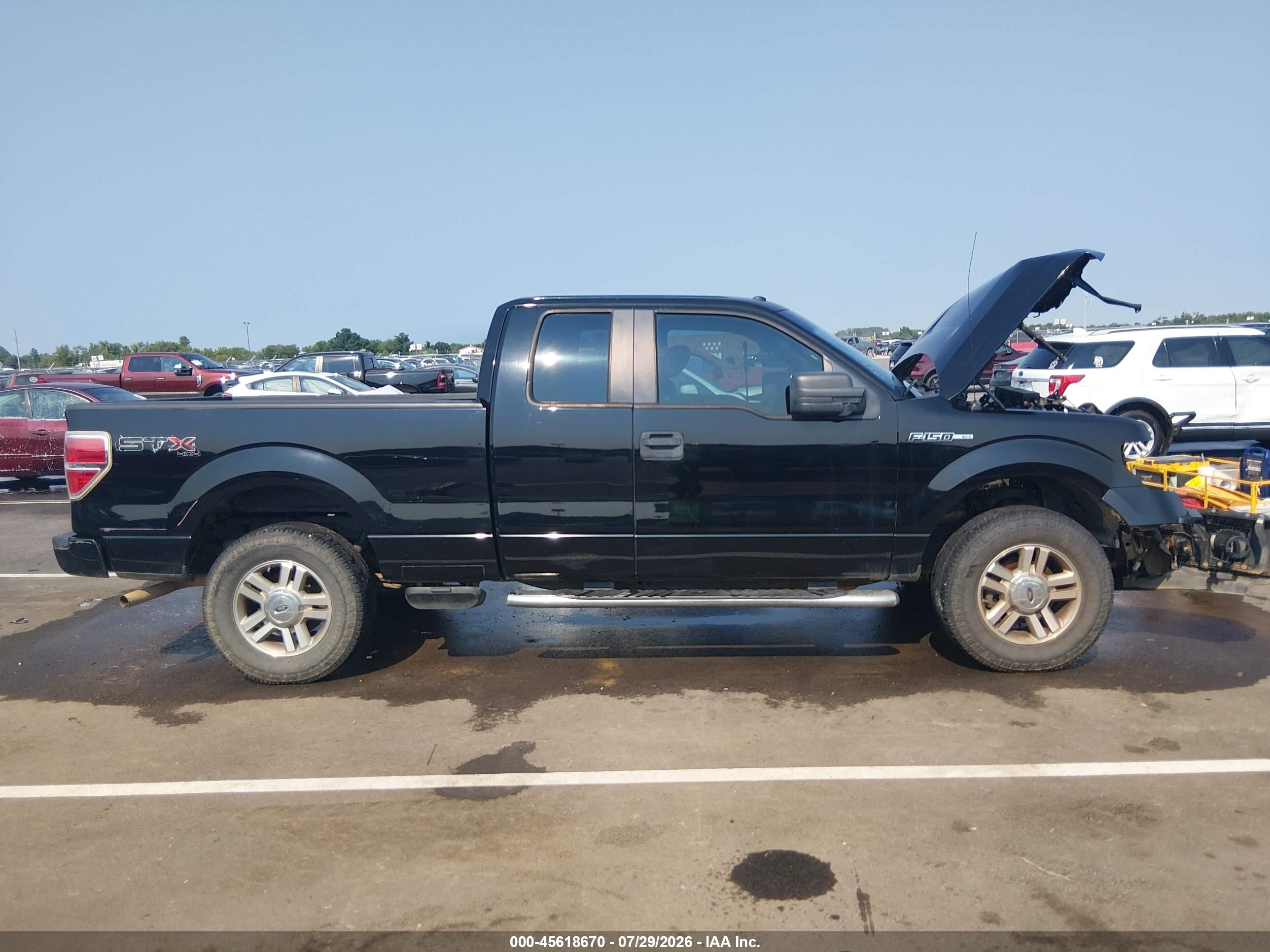 2009 Ford F-150 Stx/xl/xlt Black vin: 1FTRX14859KB59638