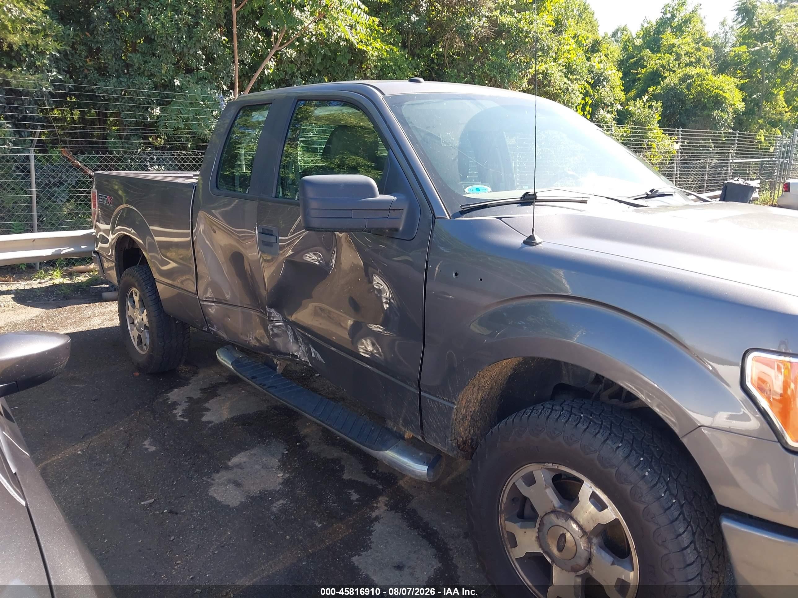 2009 Ford F-150 Stx/xl/xlt Gray vin: 1FTRX14879FA28946