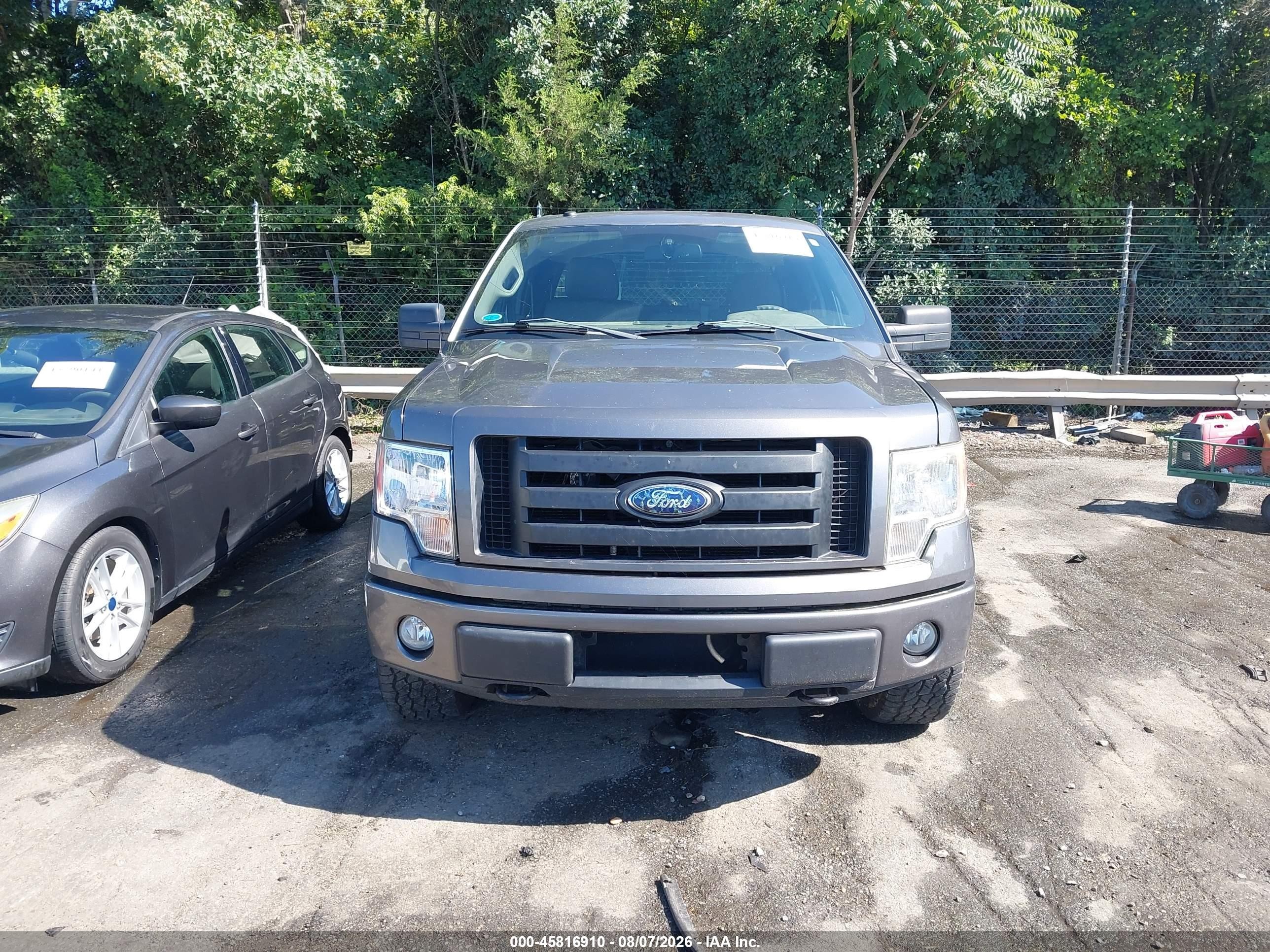 2009 Ford F-150 Stx/xl/xlt Gray vin: 1FTRX14879FA28946