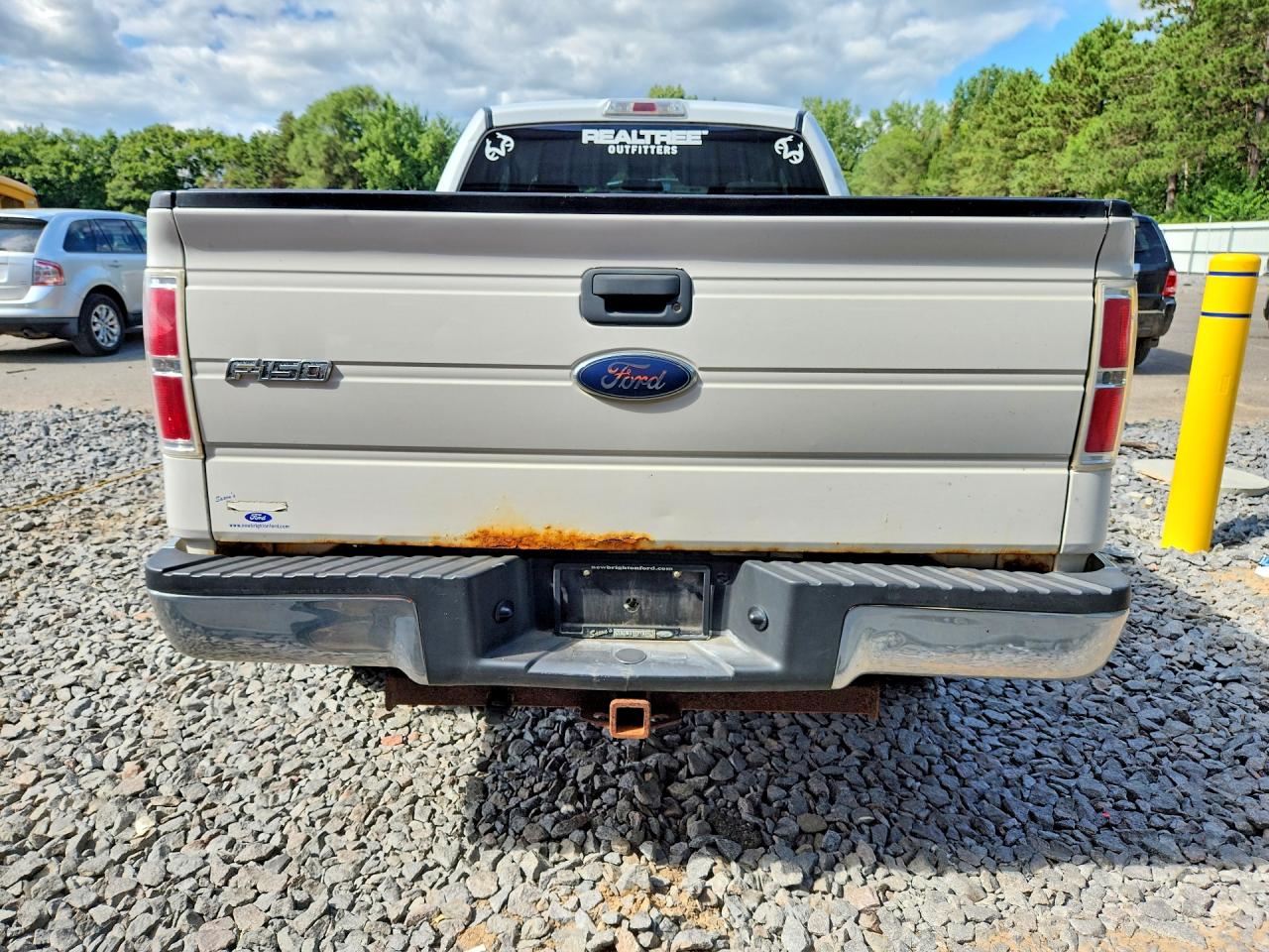 2009 Ford F150 Super Cab White vin: 1FTRX14879FA51367