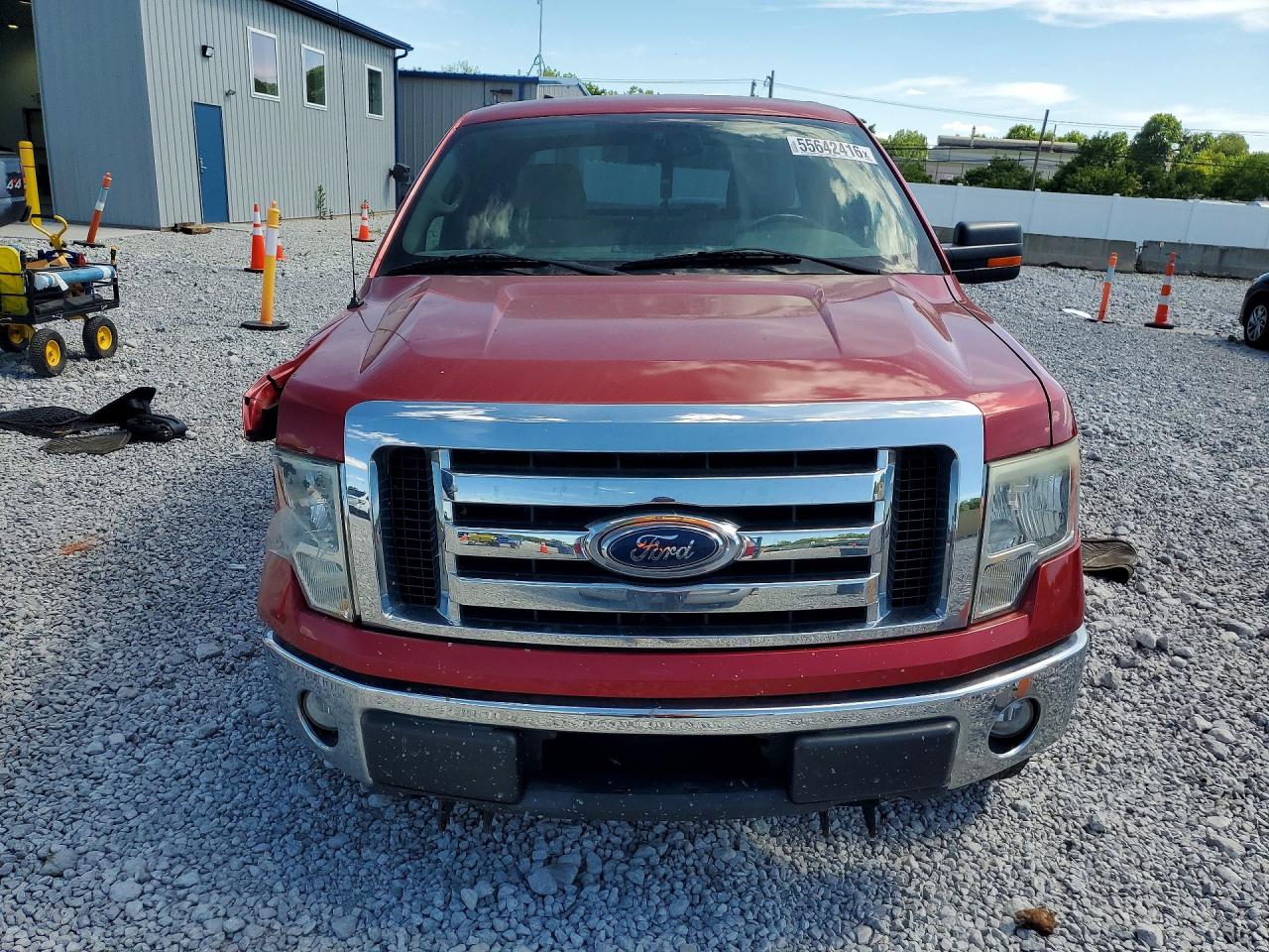2009 Ford F150 Super Cab Red vin: 1FTRX14879FA61588