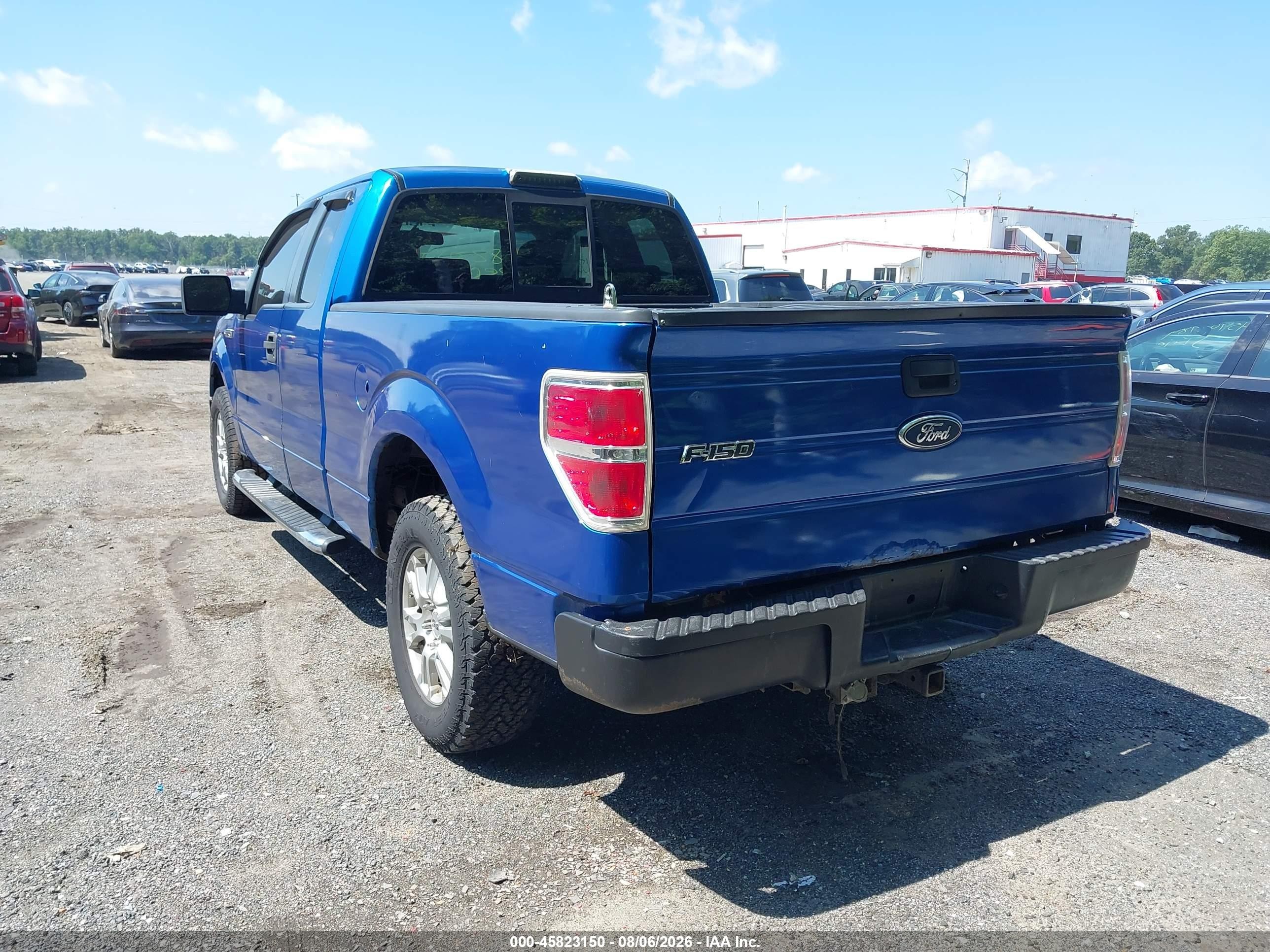 2009 Ford F-150 Stx/xl/xlt Blue vin: 1FTRX14889KB49945