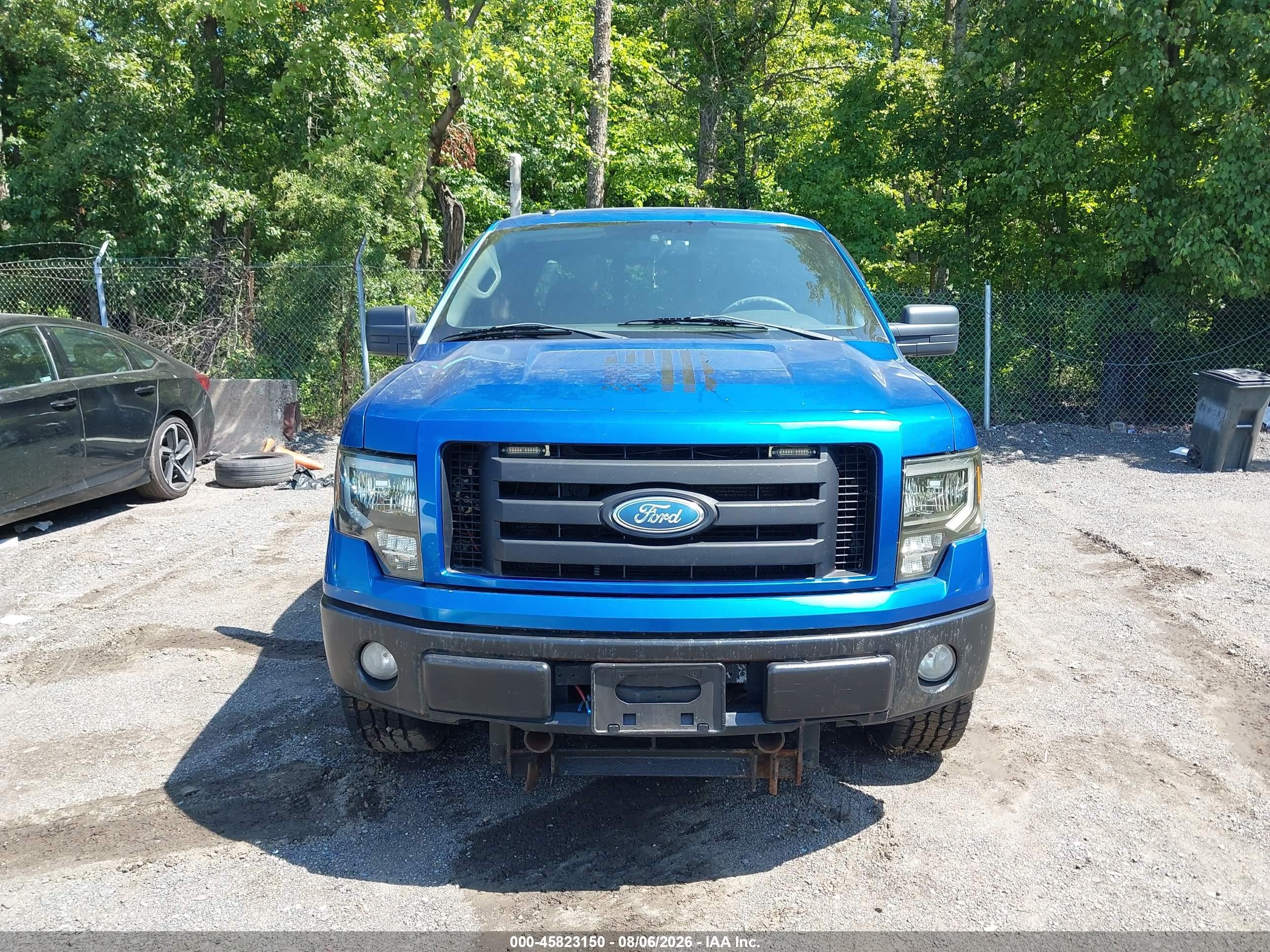 2009 Ford F-150 Stx/xl/xlt Blue vin: 1FTRX14889KB49945