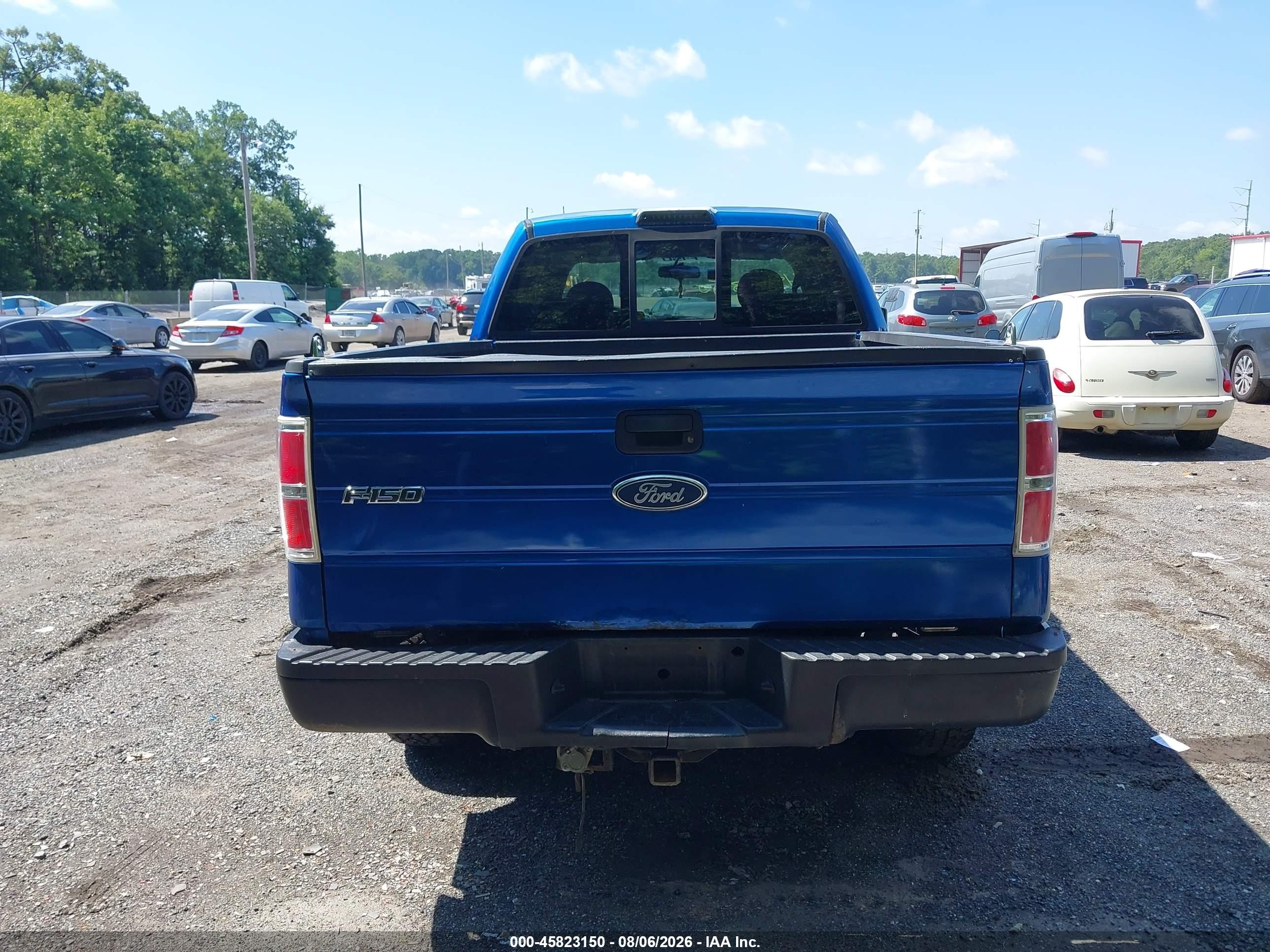 2009 Ford F-150 Stx/xl/xlt Blue vin: 1FTRX14889KB49945