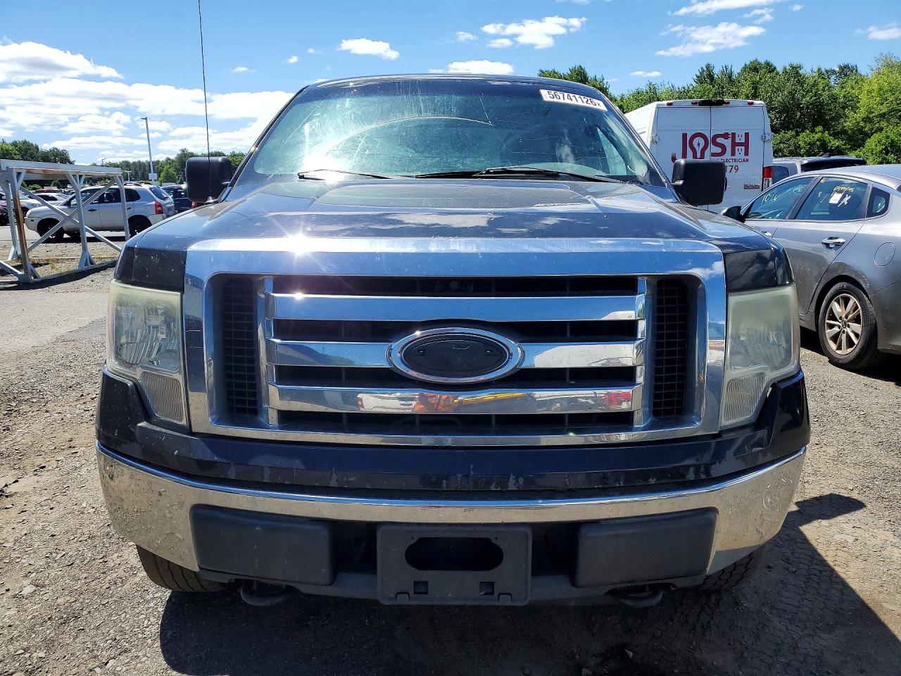 2009 Ford F150 Super Cab Черный vin: 1FTRX14899FA40855