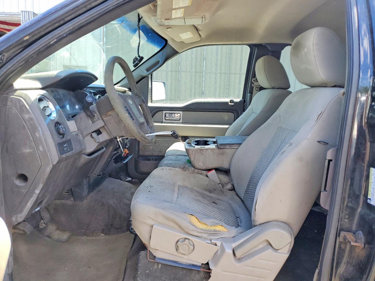 2009 Ford F150 Super Cab Черный vin: 1FTRX14899FA40855