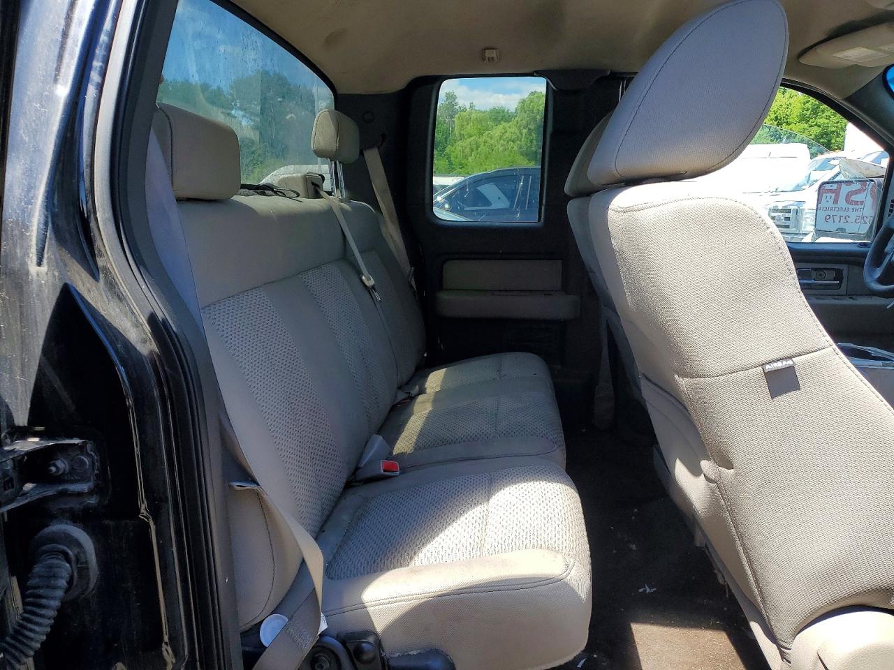 2009 Ford F150 Super Cab Черный vin: 1FTRX14899FA40855