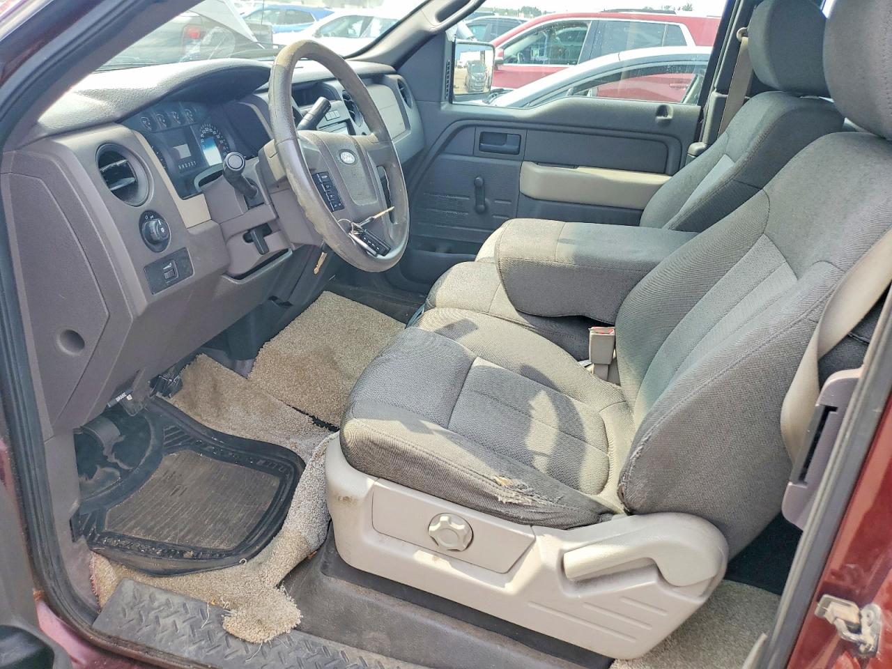2009 Ford F150 Super Cab Burgundy vin: 1FTRX14899FA51564