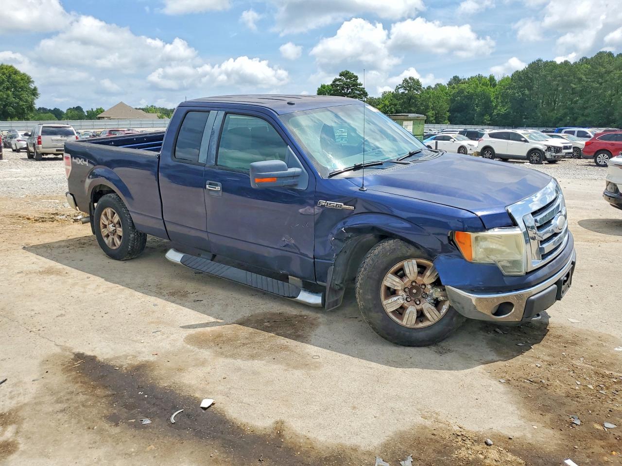 2009 Ford F150 Super Cab Blue vin: 1FTRX148X9FA40928