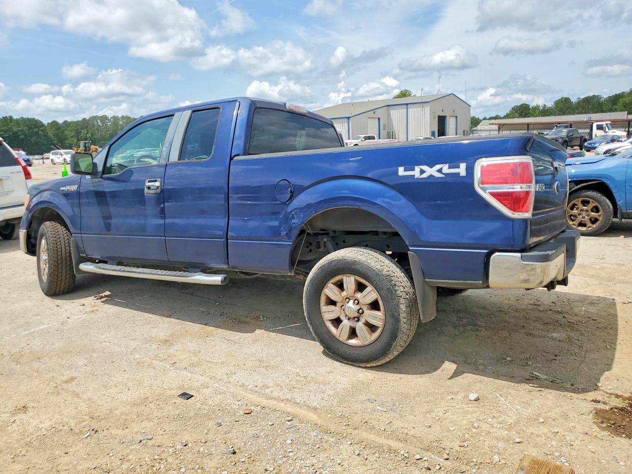 2009 Ford F150 Super Cab Blue vin: 1FTRX148X9FA40928