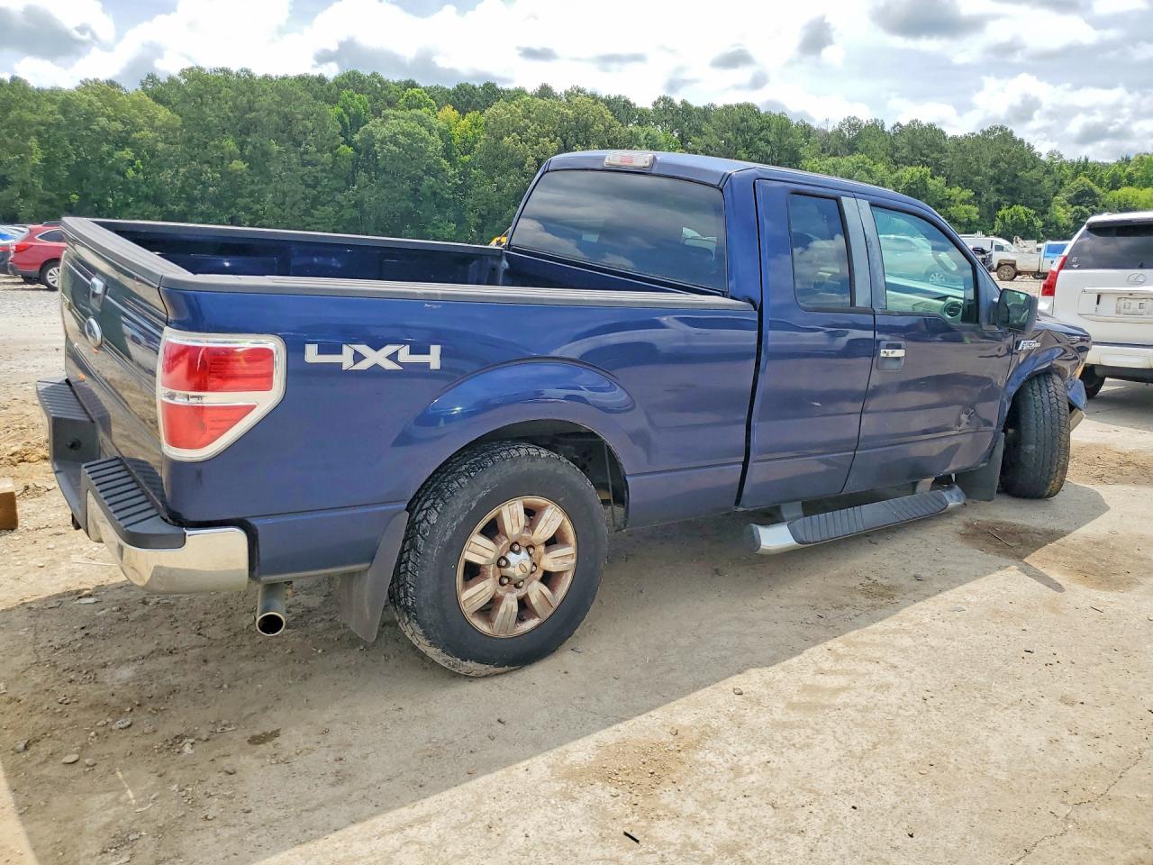 2009 Ford F150 Super Cab Blue vin: 1FTRX148X9FA40928