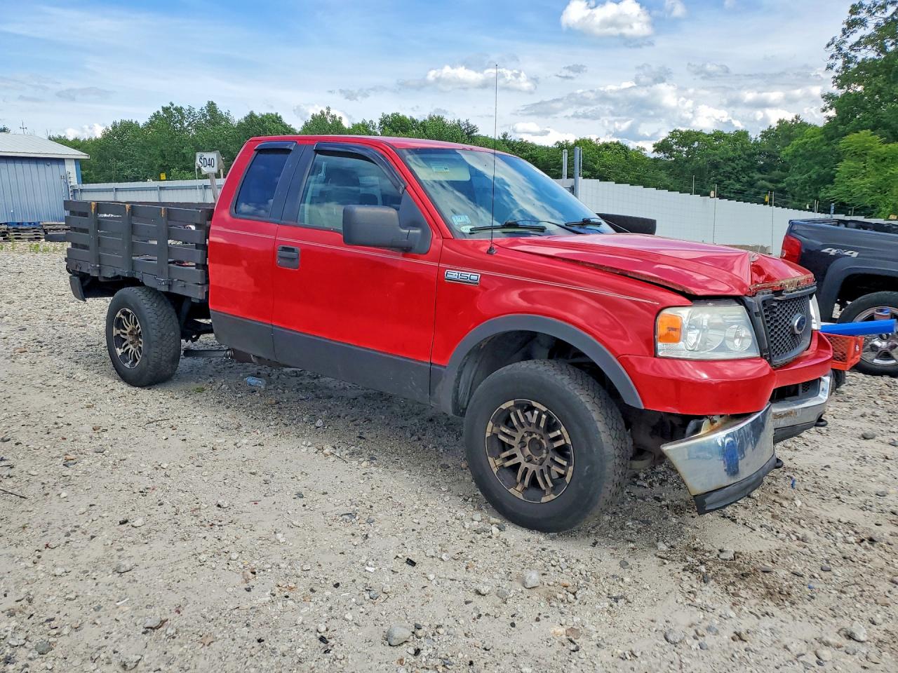 2005 Ford F150 Red vin: 1FTRX14W05NA04034