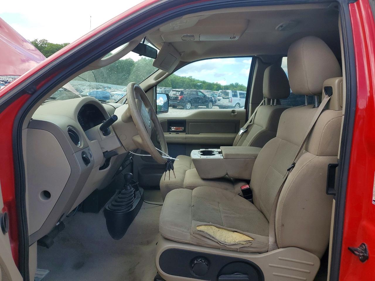 2005 Ford F150 Red vin: 1FTRX14W05NA04034