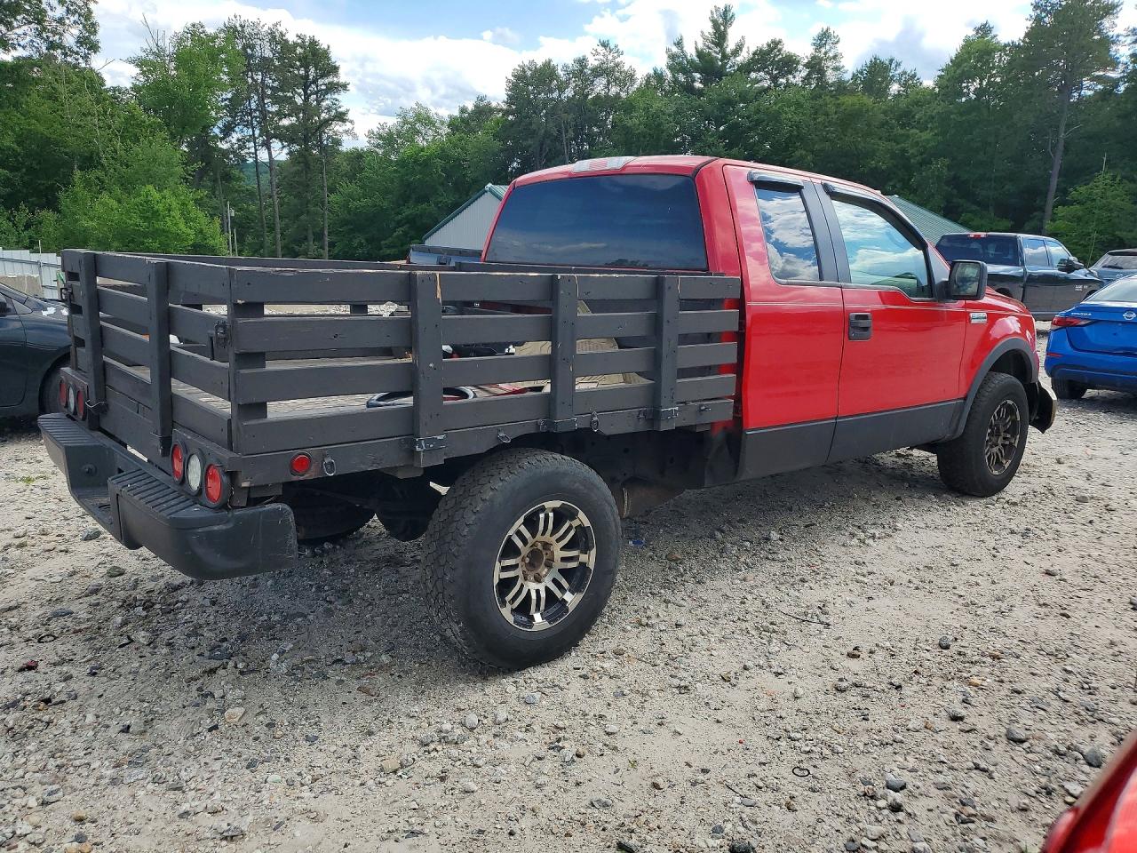 2005 Ford F150 Red vin: 1FTRX14W05NA04034
