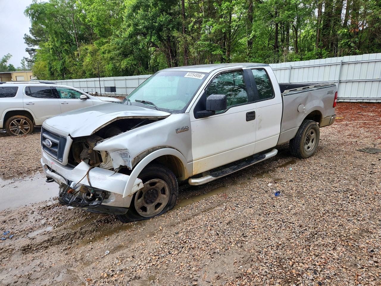 2005 Ford F150 Gray vin: 1FTRX14W05NB94045