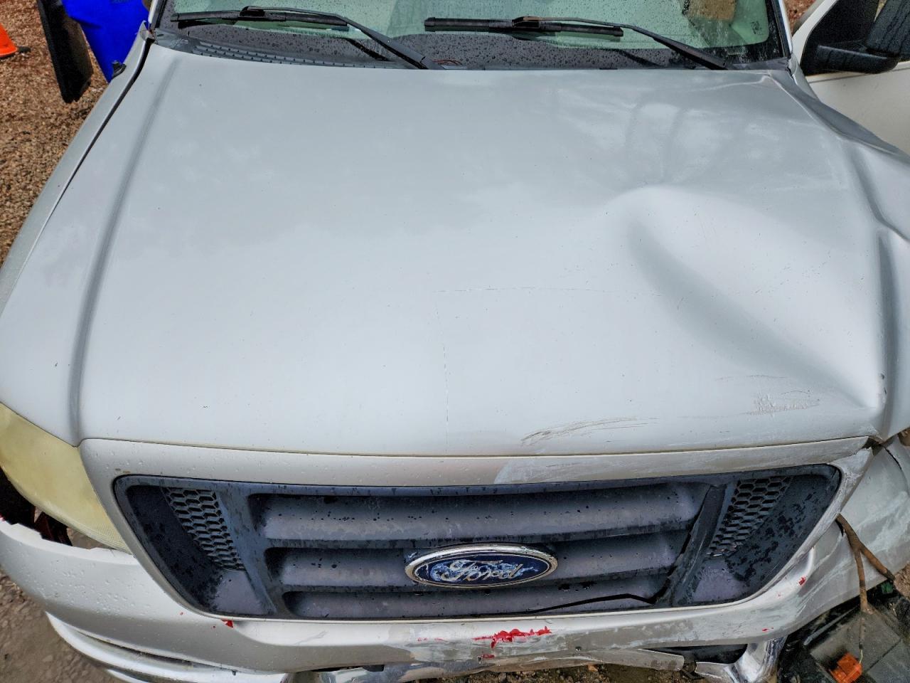 2005 Ford F150 Gray vin: 1FTRX14W05NB94045