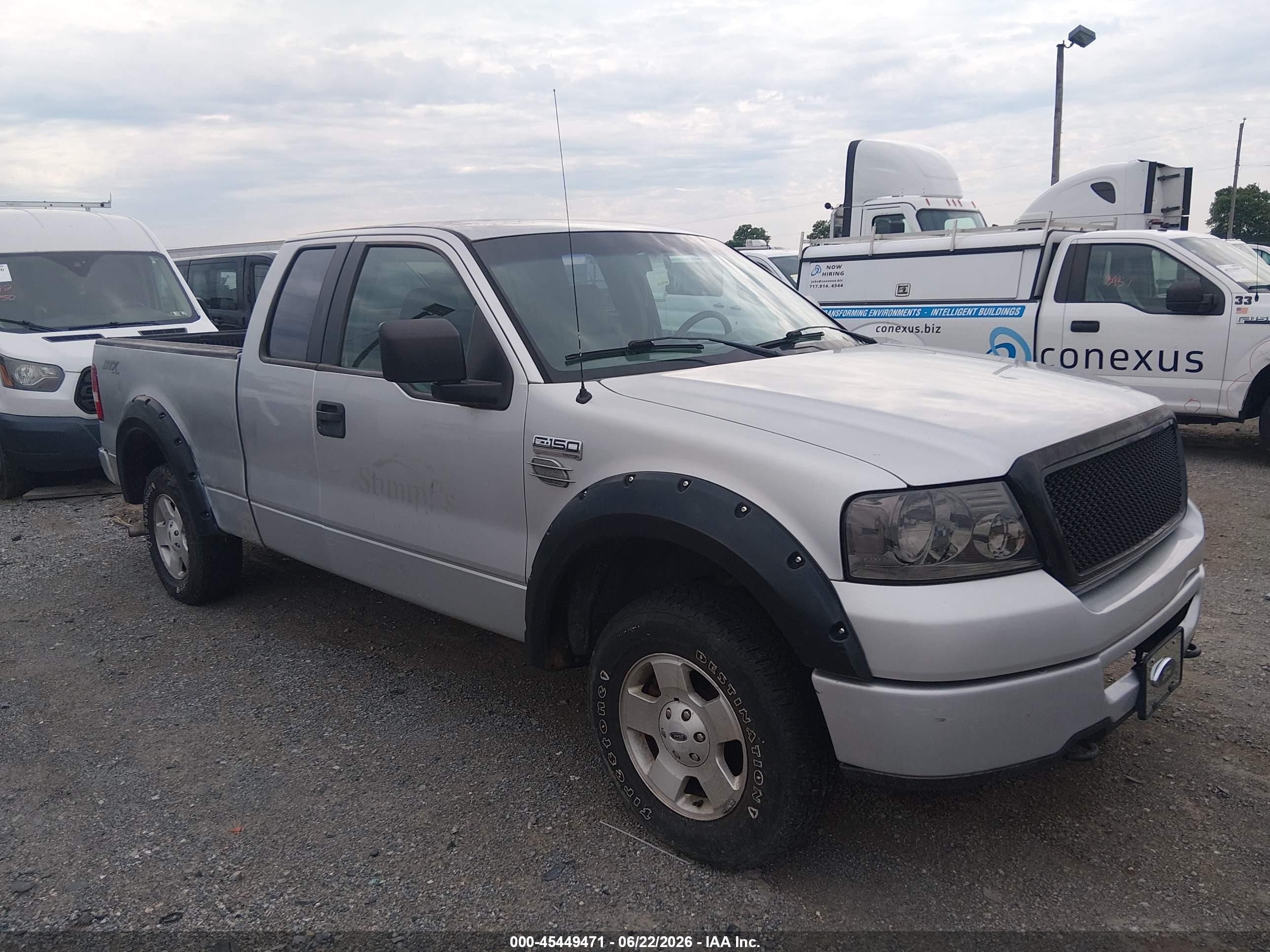2006 Ford F-150 Stx/xl/xlt Silver vin: 1FTRX14W06FB15095