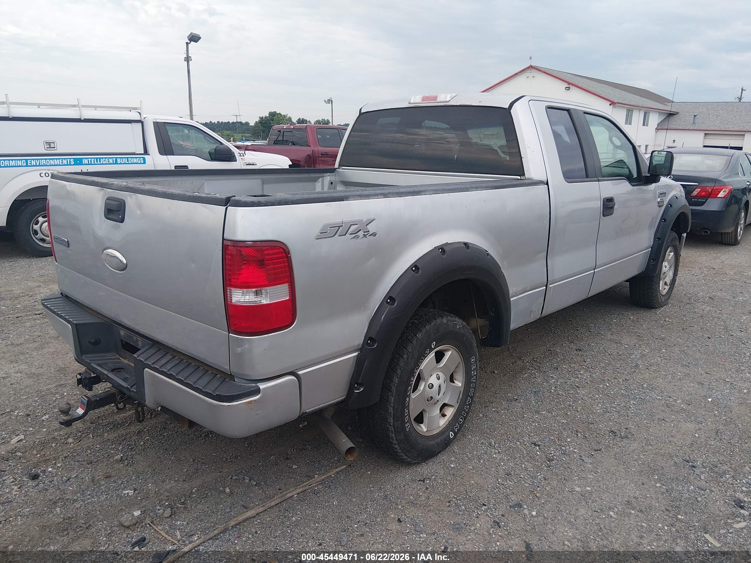 2006 Ford F-150 Stx/xl/xlt Silver vin: 1FTRX14W06FB15095