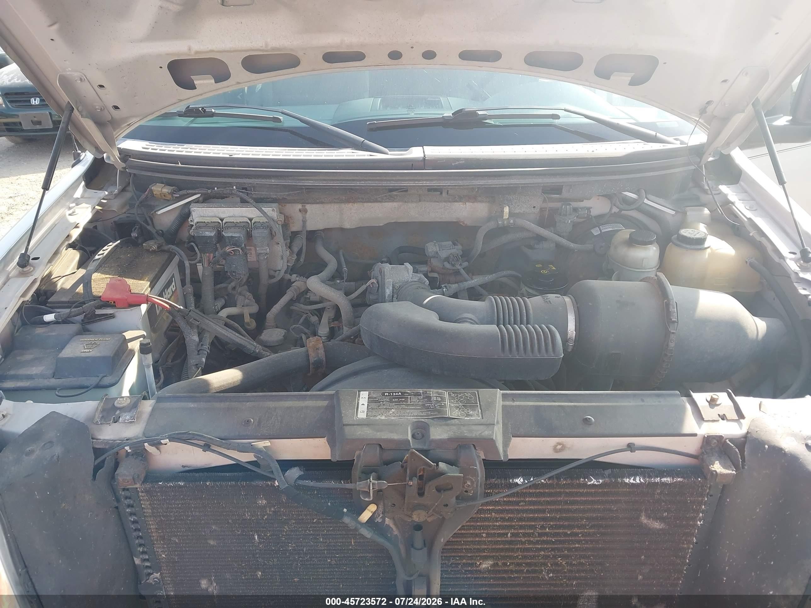 2007 Ford F-150 Fx4/stx/xl/xlt Серебряный vin: 1FTRX14W07FA69219