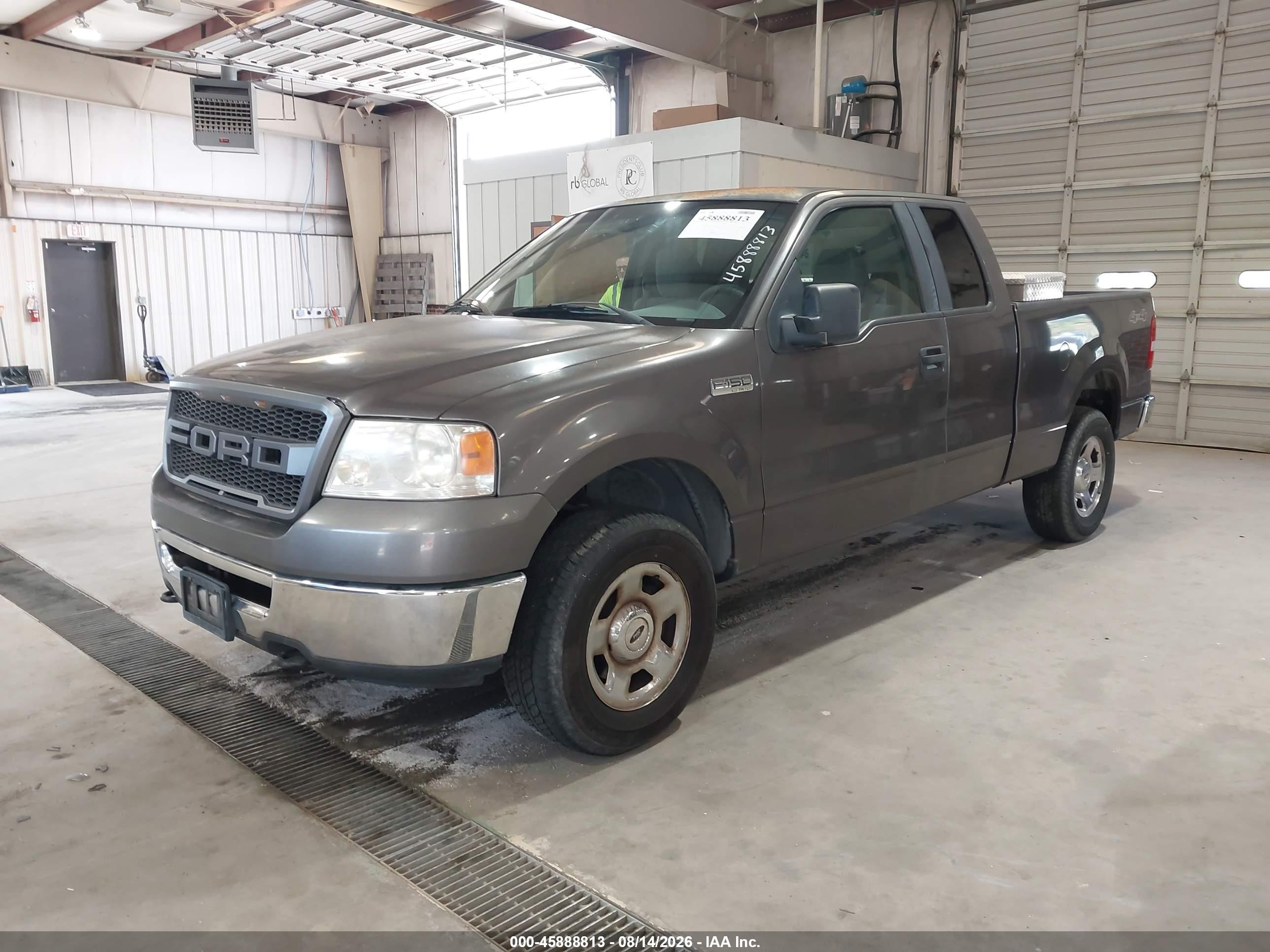 2007 Ford F-150 Fx4/stx/xl/xlt Gray vin: 1FTRX14W07KD07092