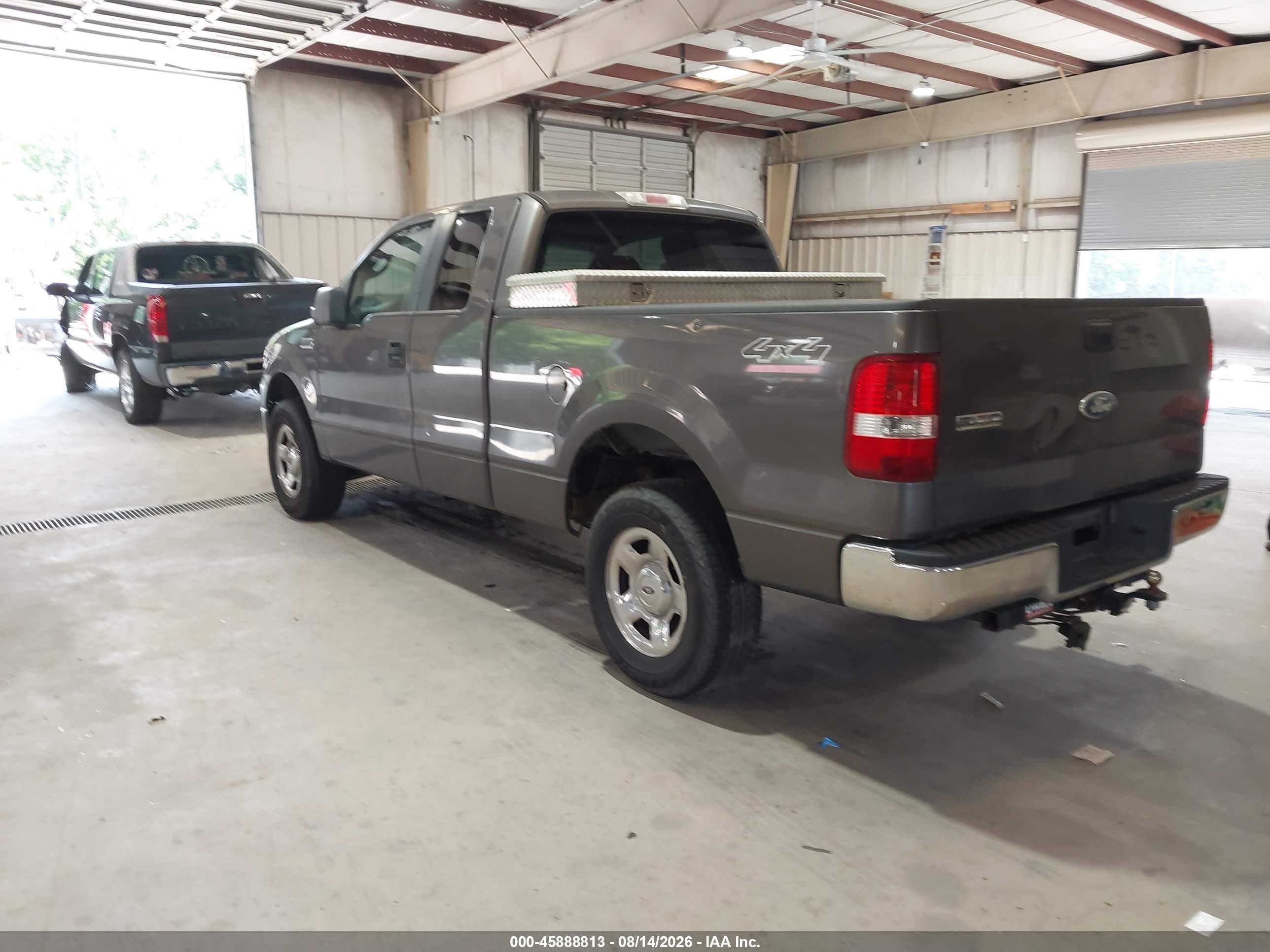2007 Ford F-150 Fx4/stx/xl/xlt Gray vin: 1FTRX14W07KD07092