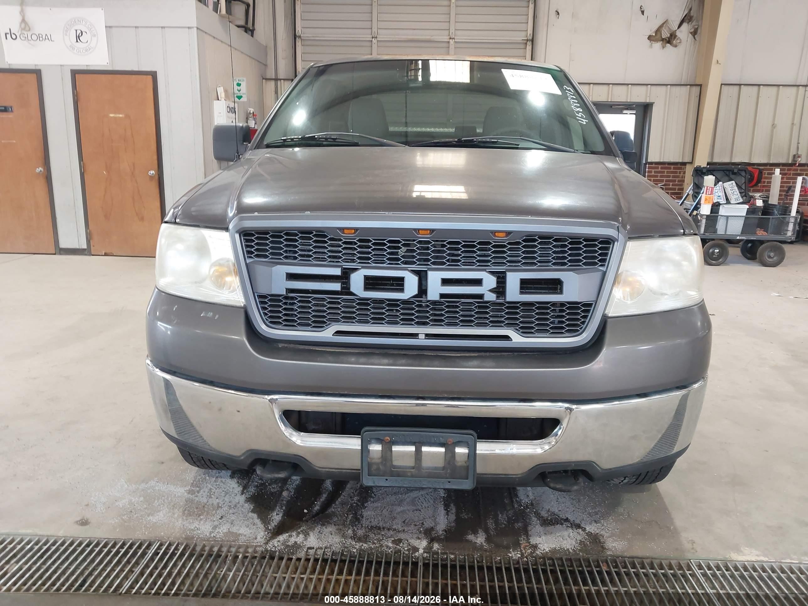 2007 Ford F-150 Fx4/stx/xl/xlt Gray vin: 1FTRX14W07KD07092
