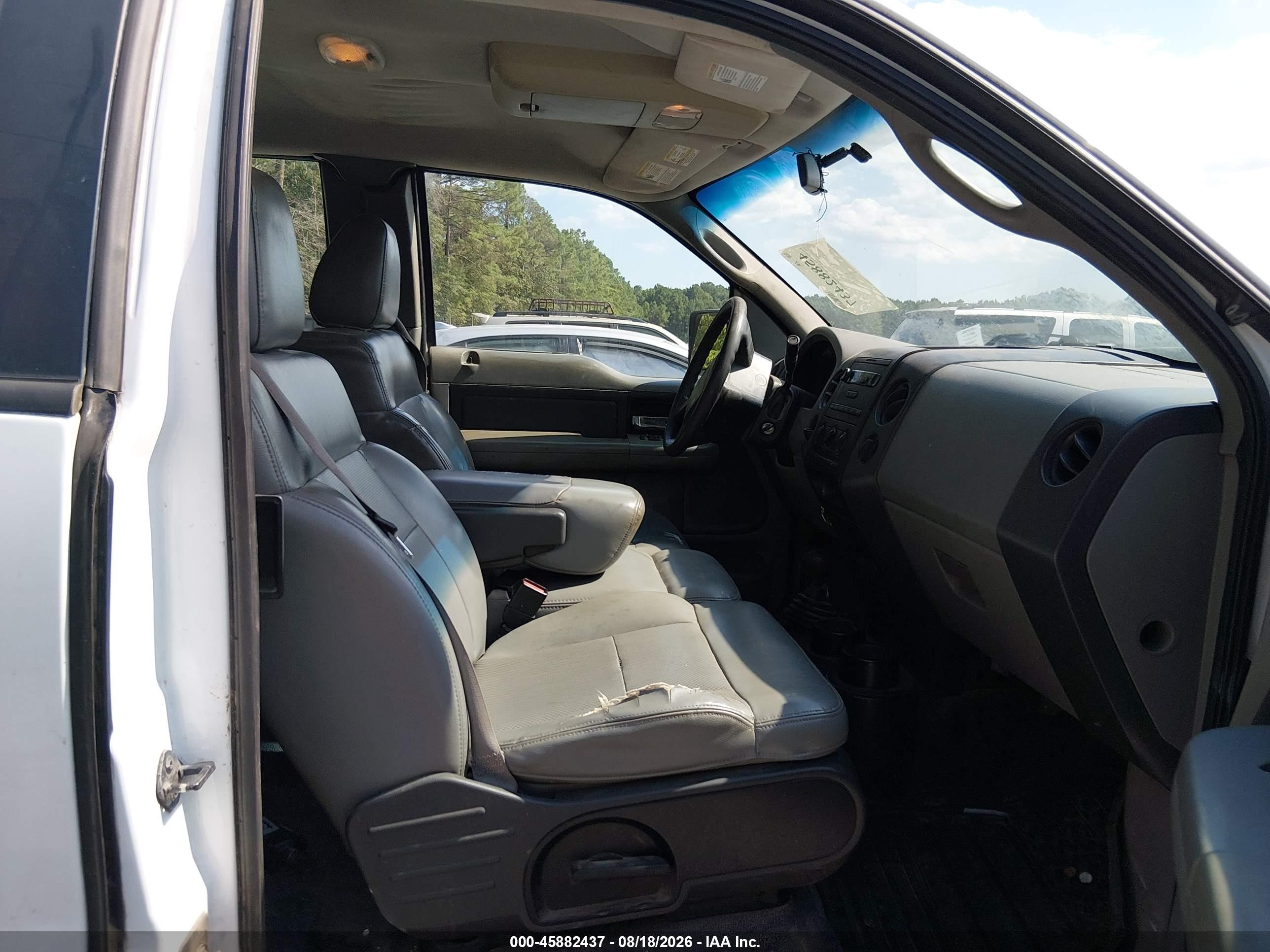 2007 Ford F-150 Fx4/stx/xl/xlt White vin: 1FTRX14W07NA59151