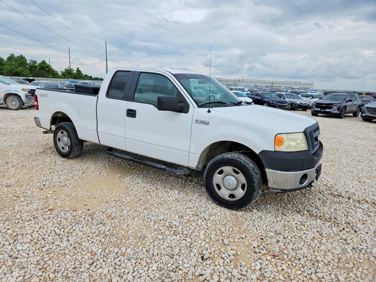 2008 Ford F150 Белый vin: 1FTRX14W08KC89307
