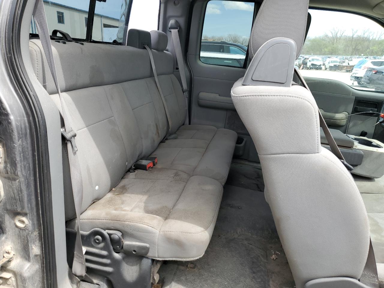 2005 Ford F150 Gray vin: 1FTRX14W15FB11278