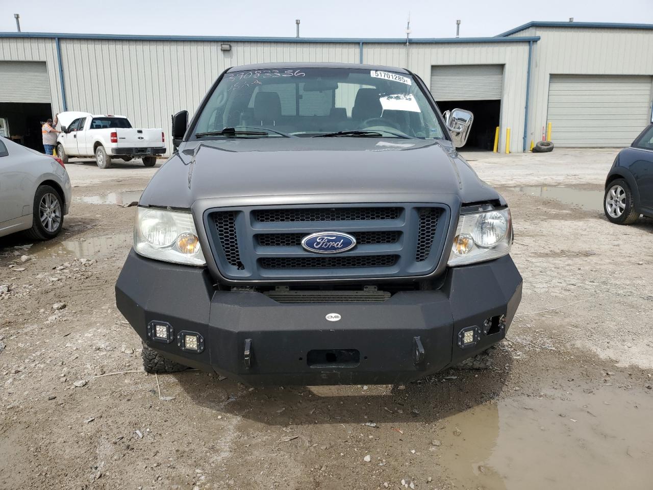 2005 Ford F150 Gray vin: 1FTRX14W15FB11278