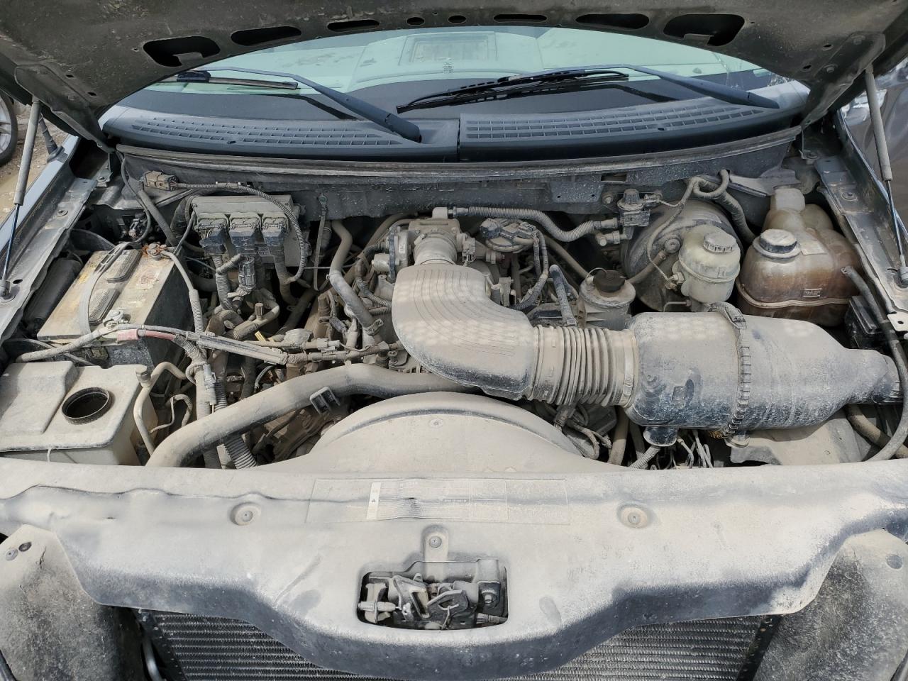 2005 Ford F150 Gray vin: 1FTRX14W15FB11278