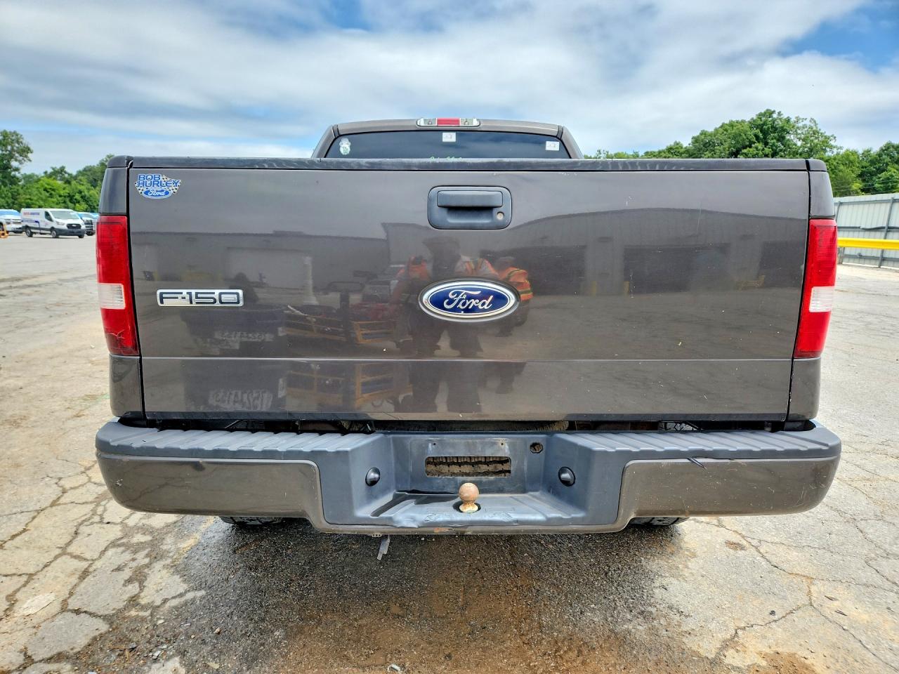 2005 Ford F150 Gray vin: 1FTRX14W15NA71046