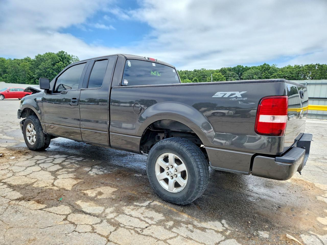 2005 Ford F150 Gray vin: 1FTRX14W15NA71046