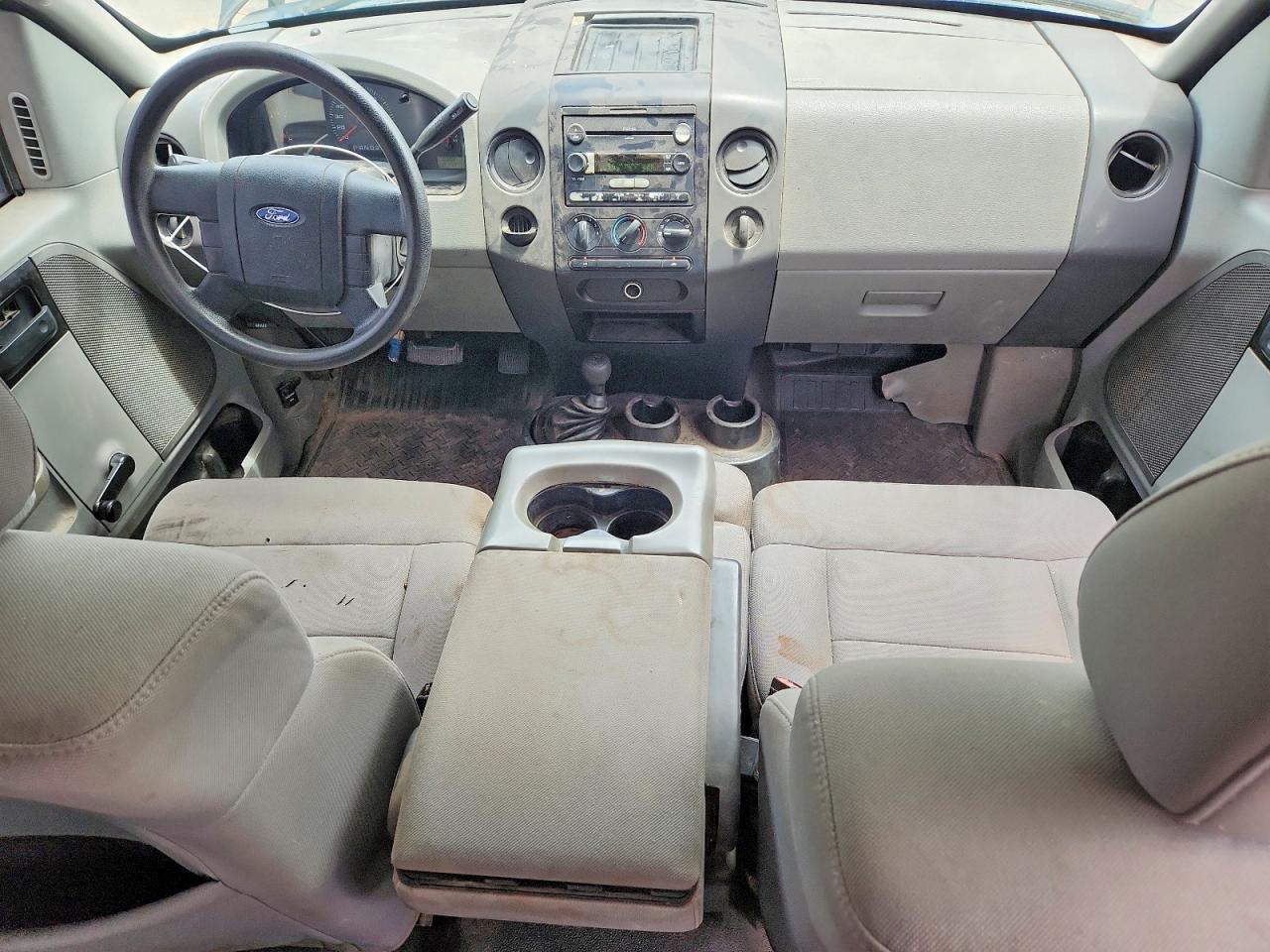 2005 Ford F150 Gray vin: 1FTRX14W15NA71046