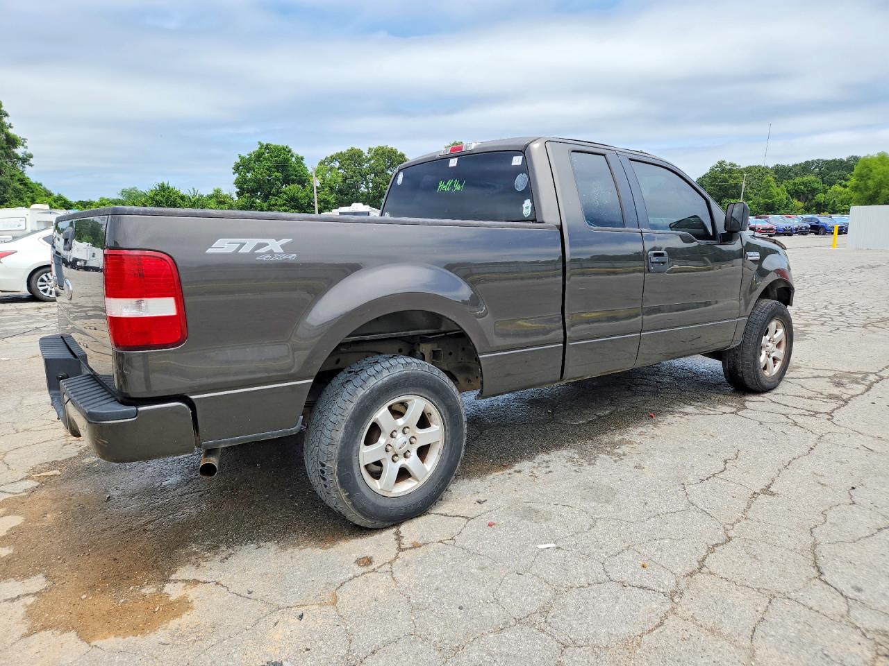 2005 Ford F150 Gray vin: 1FTRX14W15NA71046