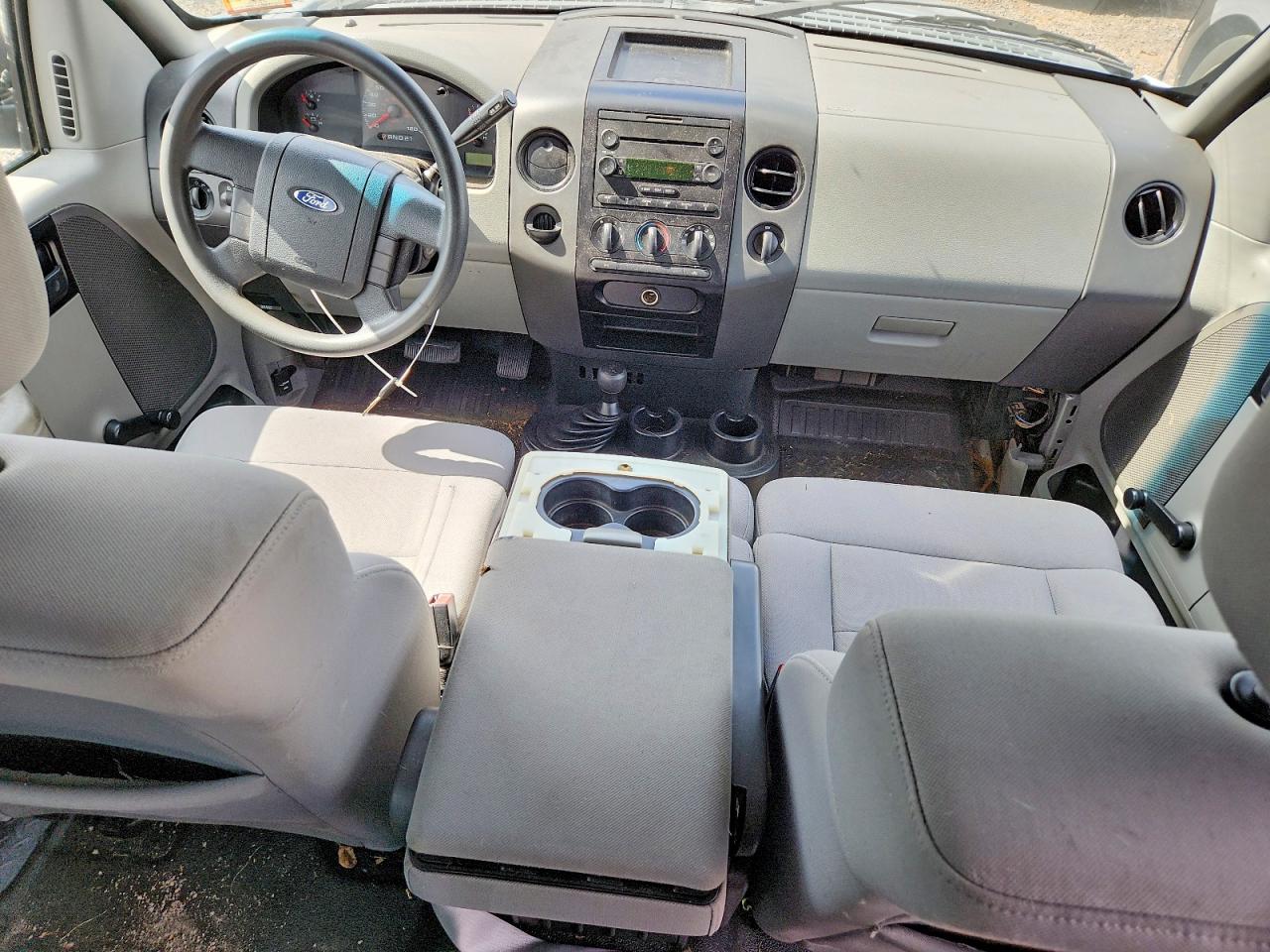 2005 Ford F150 Gray vin: 1FTRX14W15NB96371