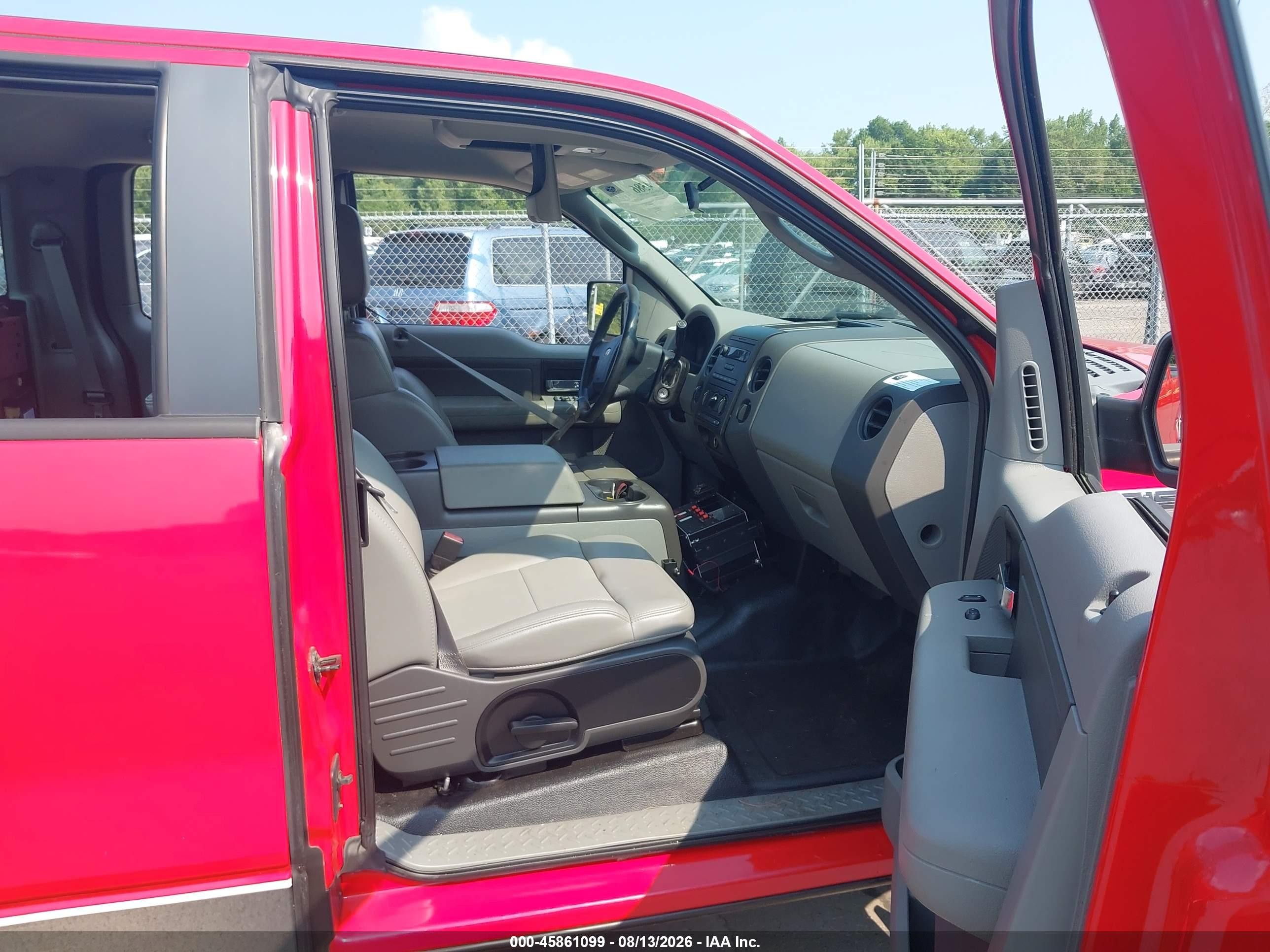2008 Ford F-150 60th Anniversary/stx/xl/xlt Red vin: 1FTRX14W18FA86676
