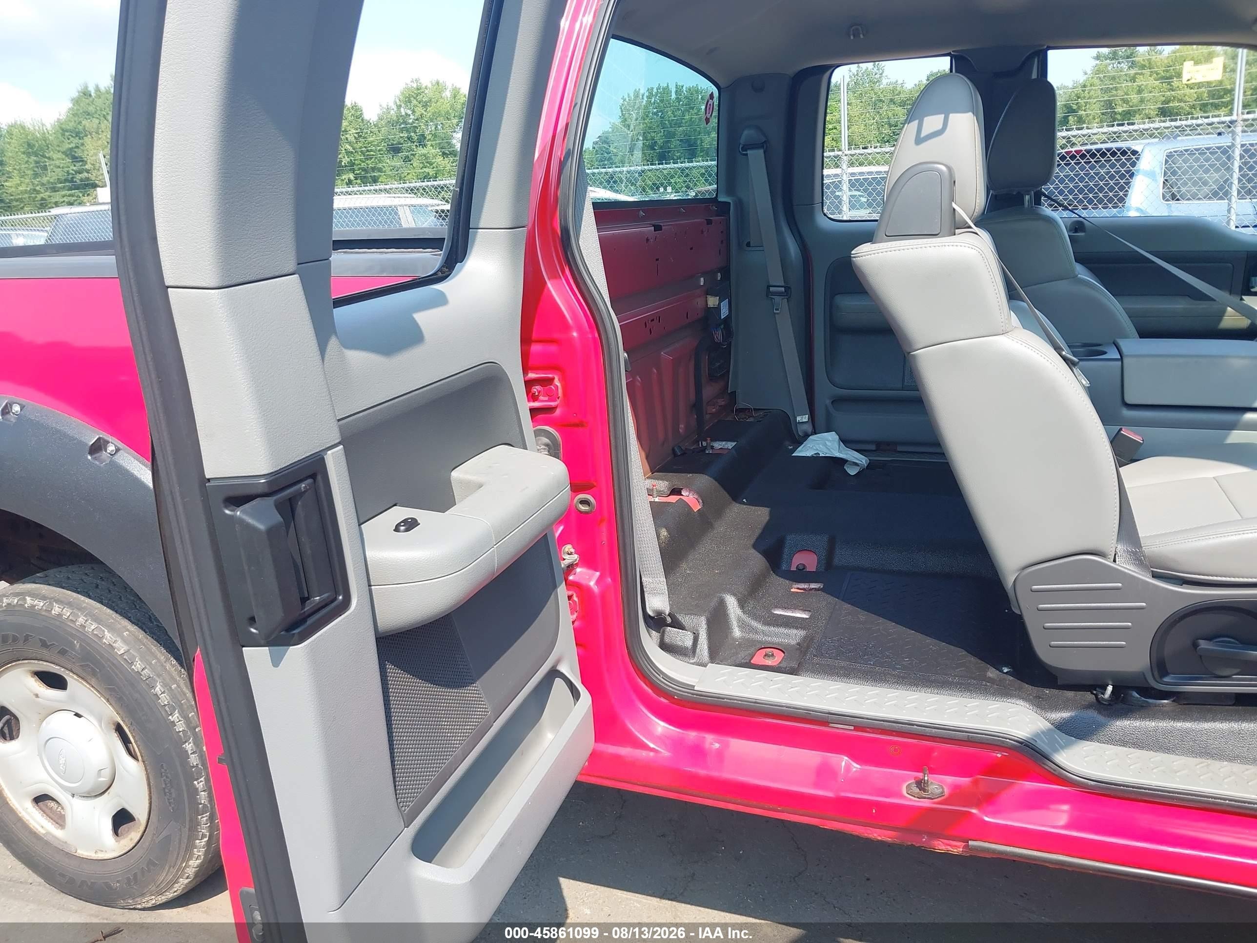 2008 Ford F-150 60th Anniversary/stx/xl/xlt Red vin: 1FTRX14W18FA86676