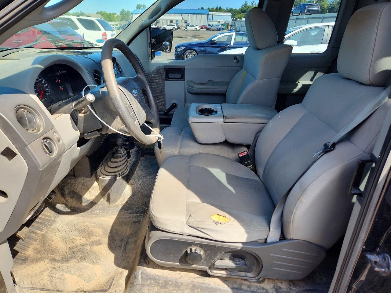 2008 Ford F150 Black vin: 1FTRX14W18FB21085