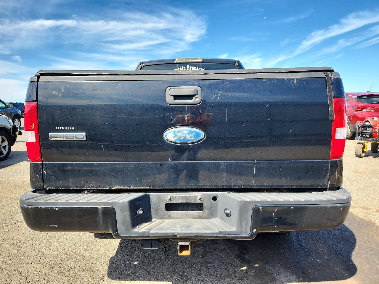 2008 Ford F150 Black vin: 1FTRX14W18FB21085