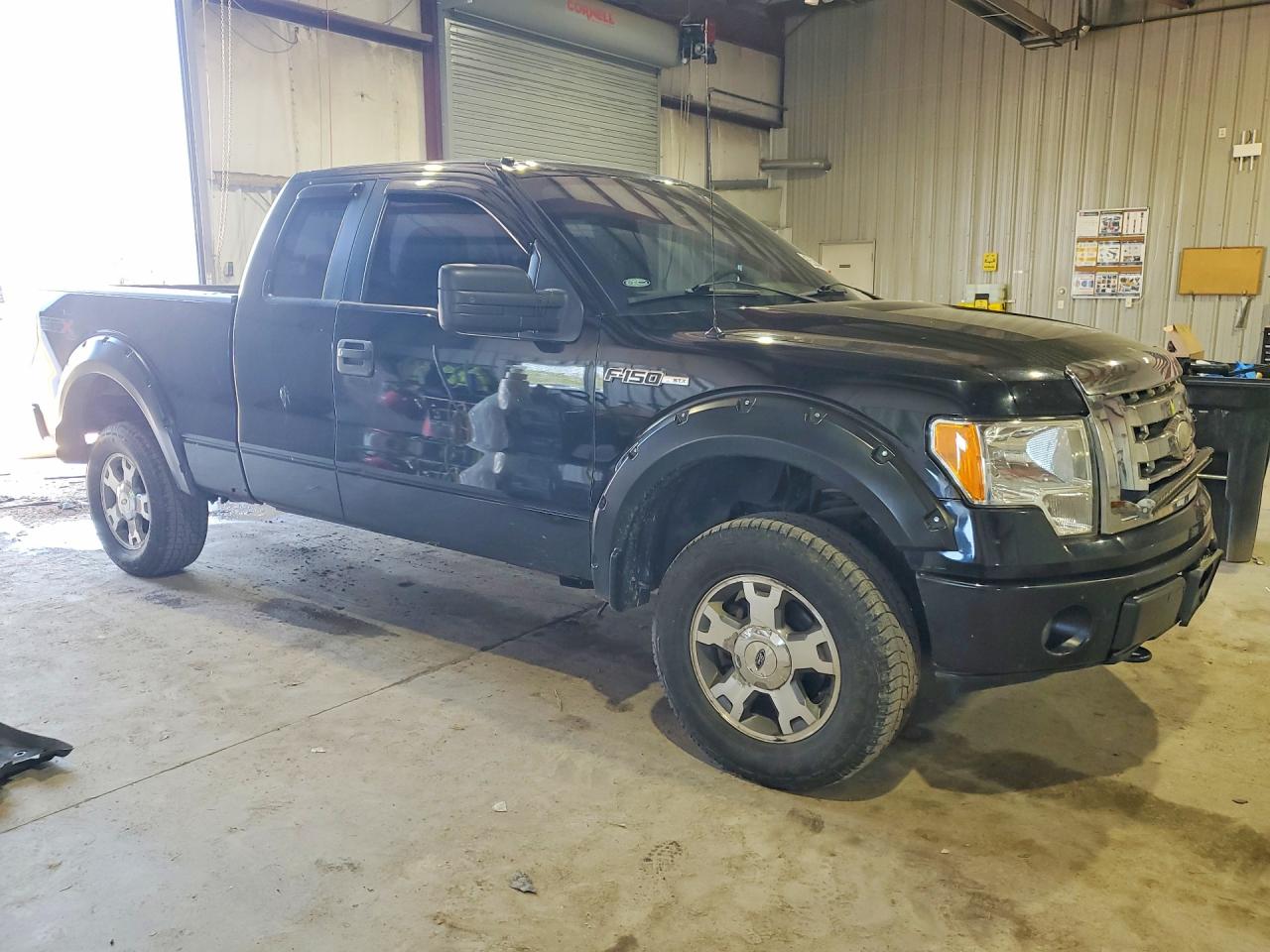 2009 Ford F150 Super Cab Black vin: 1FTRX14W19KC75935