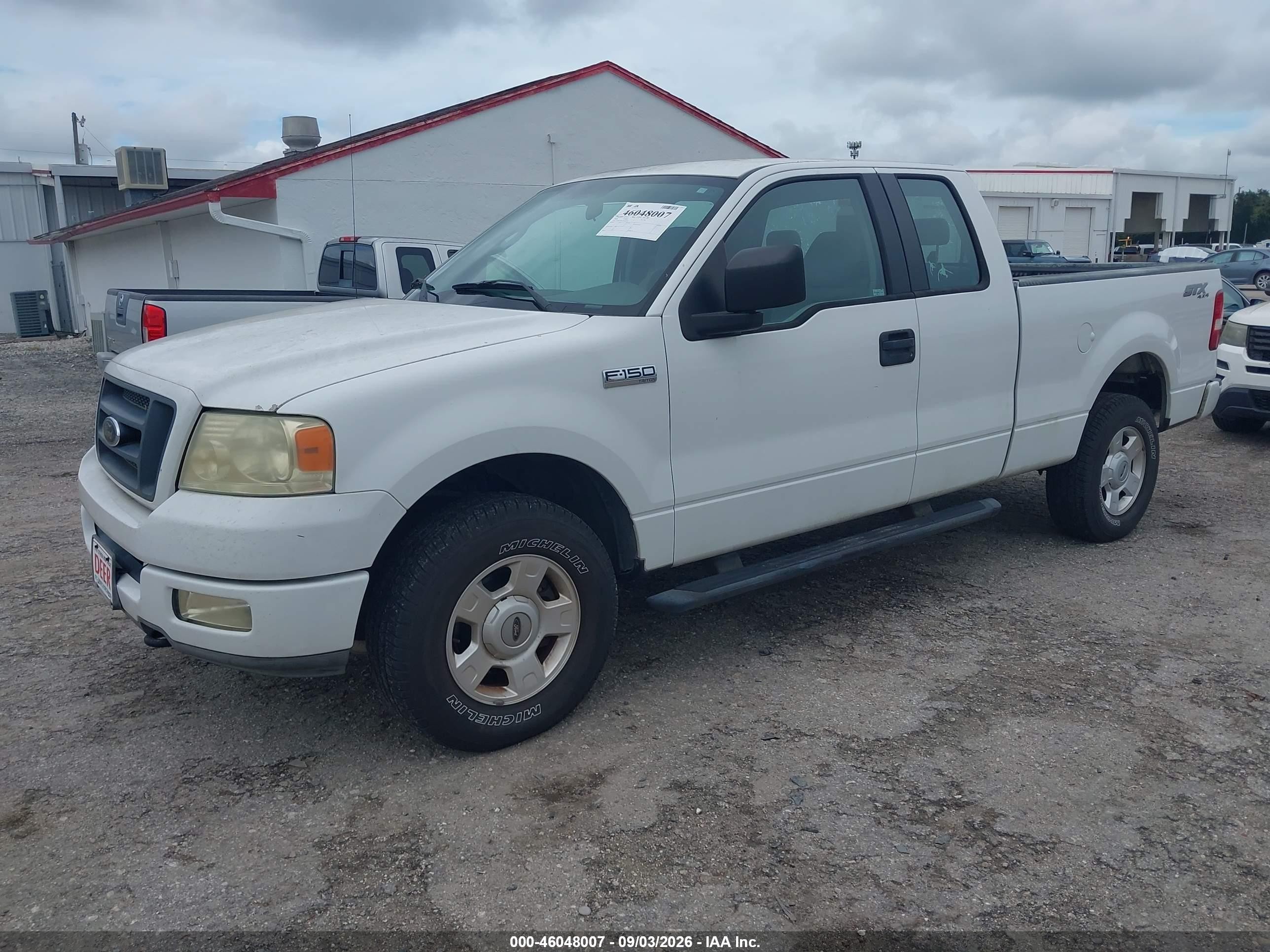 2004 Ford F-150 Stx/xl/xlt White vin: 1FTRX14W24NA92504